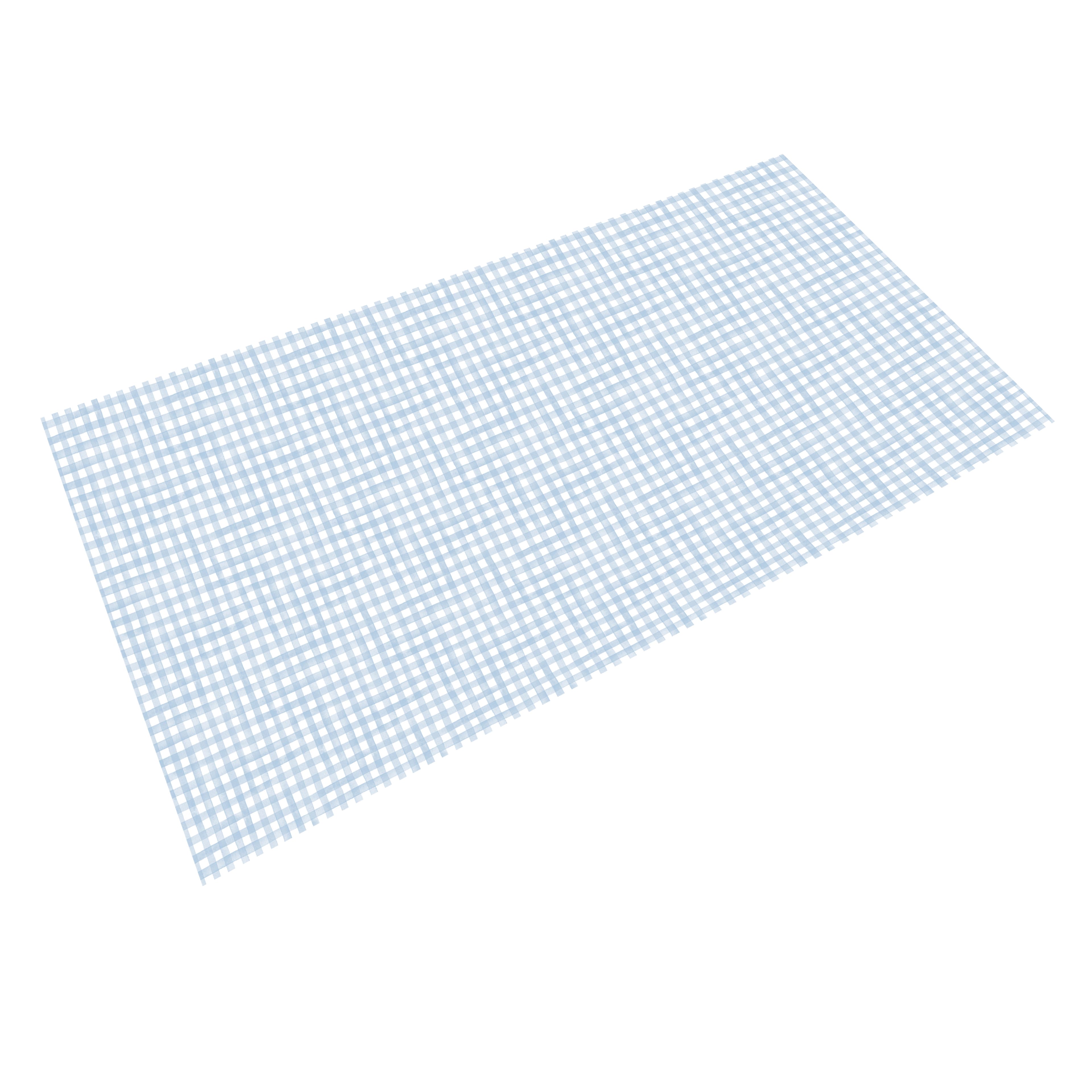 54&#x22; x 108&#x22; Blue Gingham Plastic Table Cover by Celebrate It&#x2122;