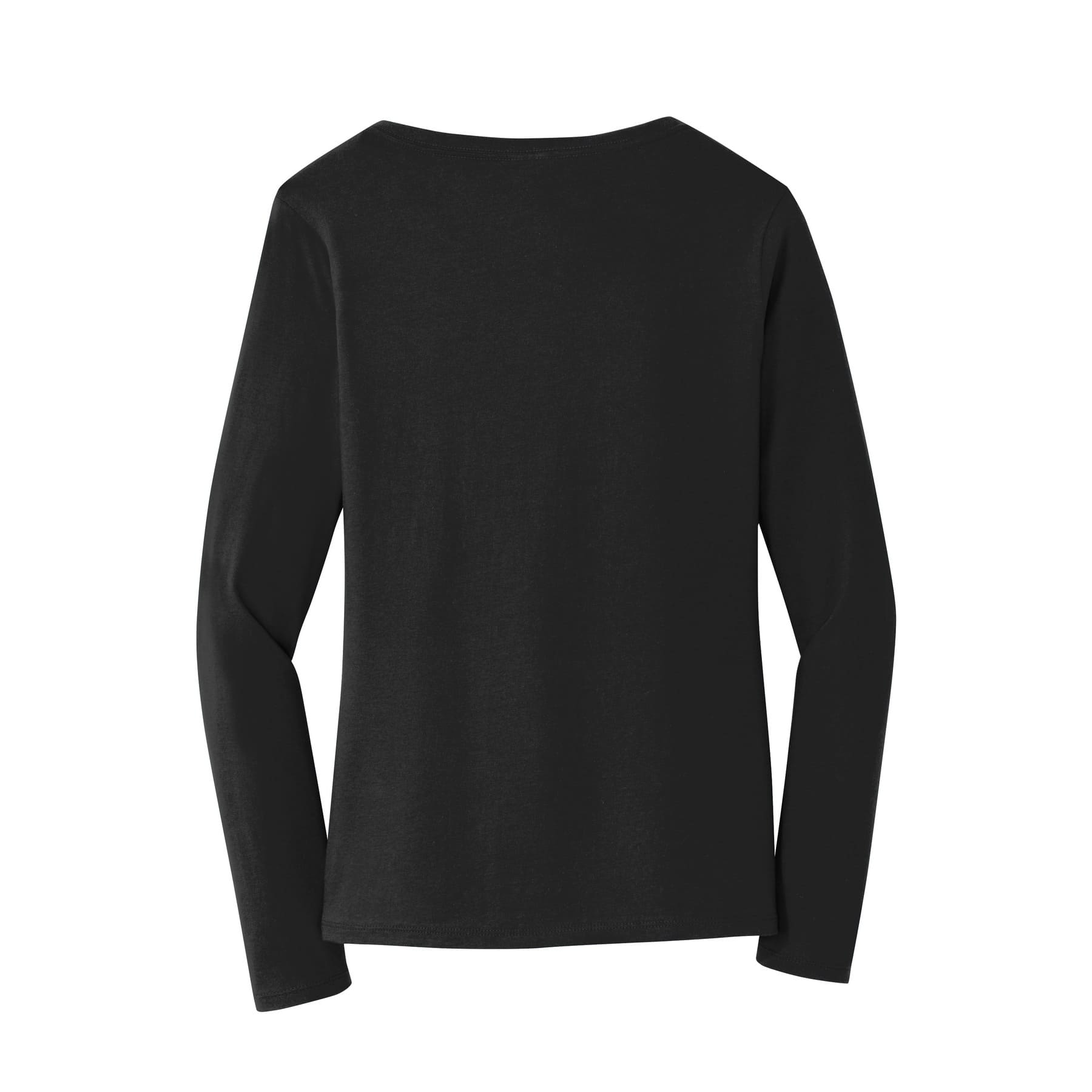 Port &#x26; Company&#xAE; Fan Favorite&#x2122; Ladies Long Sleeve  V-Neck T-Shirt