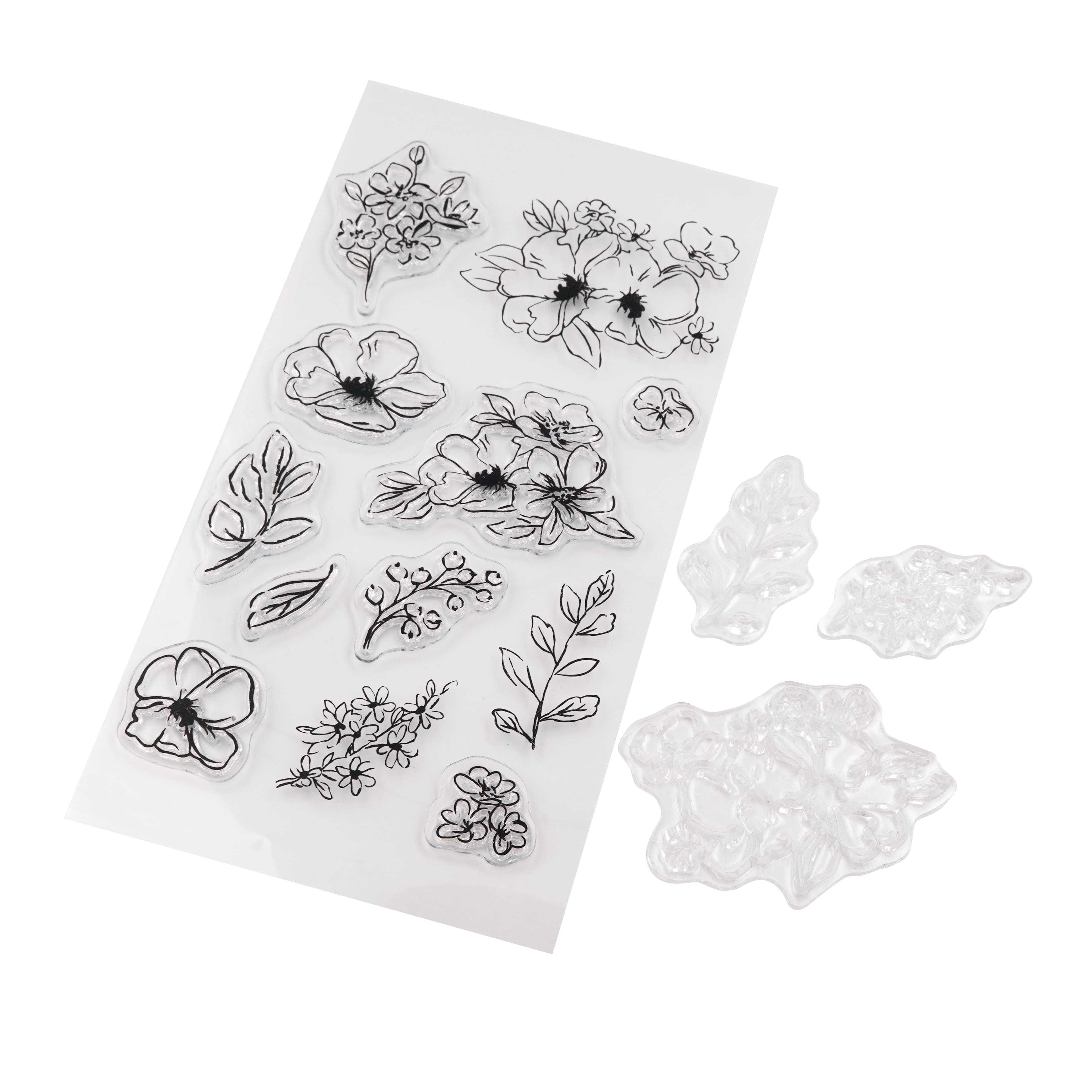 Poppy Flower Clear Stamp Set by Recollections™