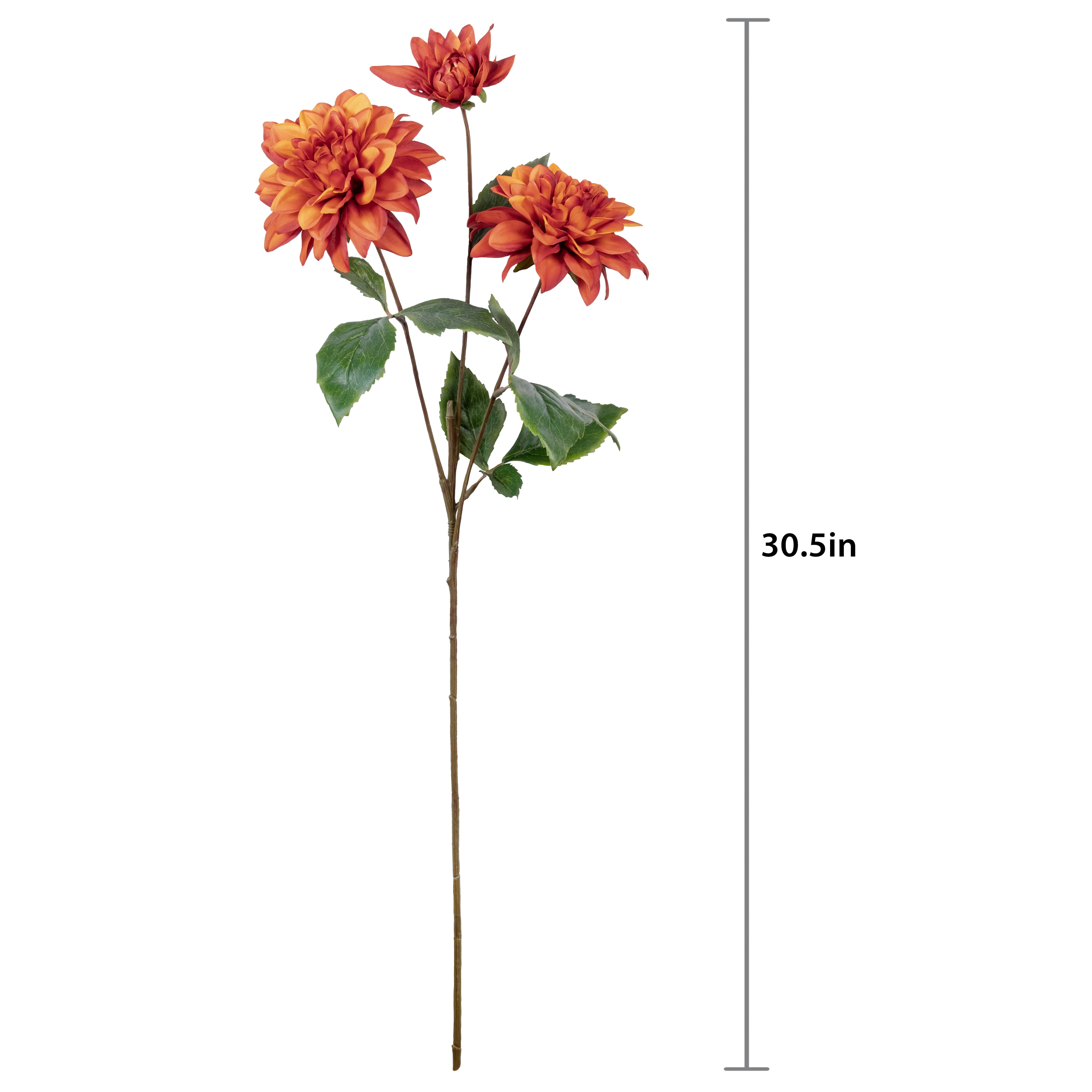 30.5&#x22; Orange Dahlia Stem by Ashland&#xAE;
