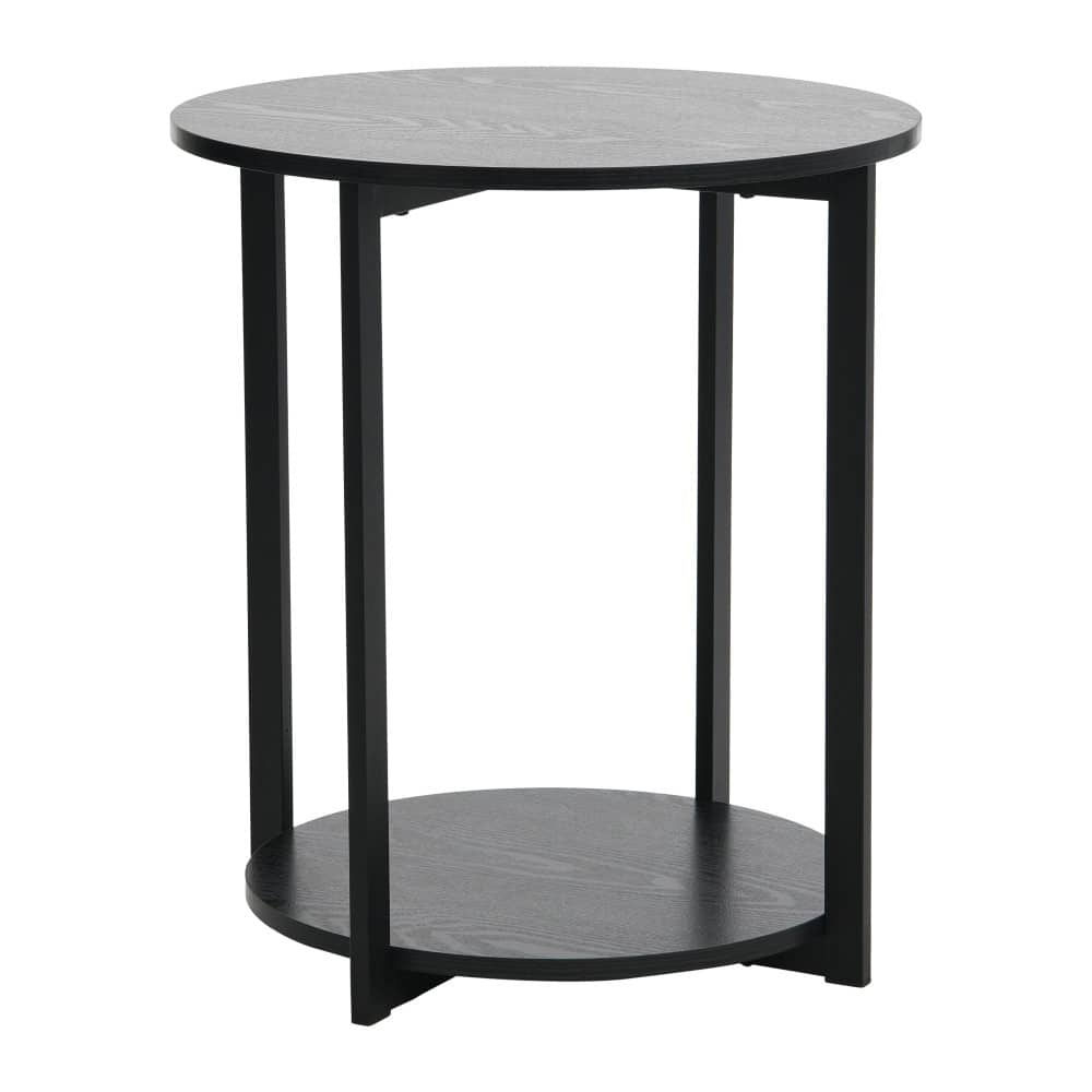 Household Essentials Jamestown 24&#x22; Round End Table