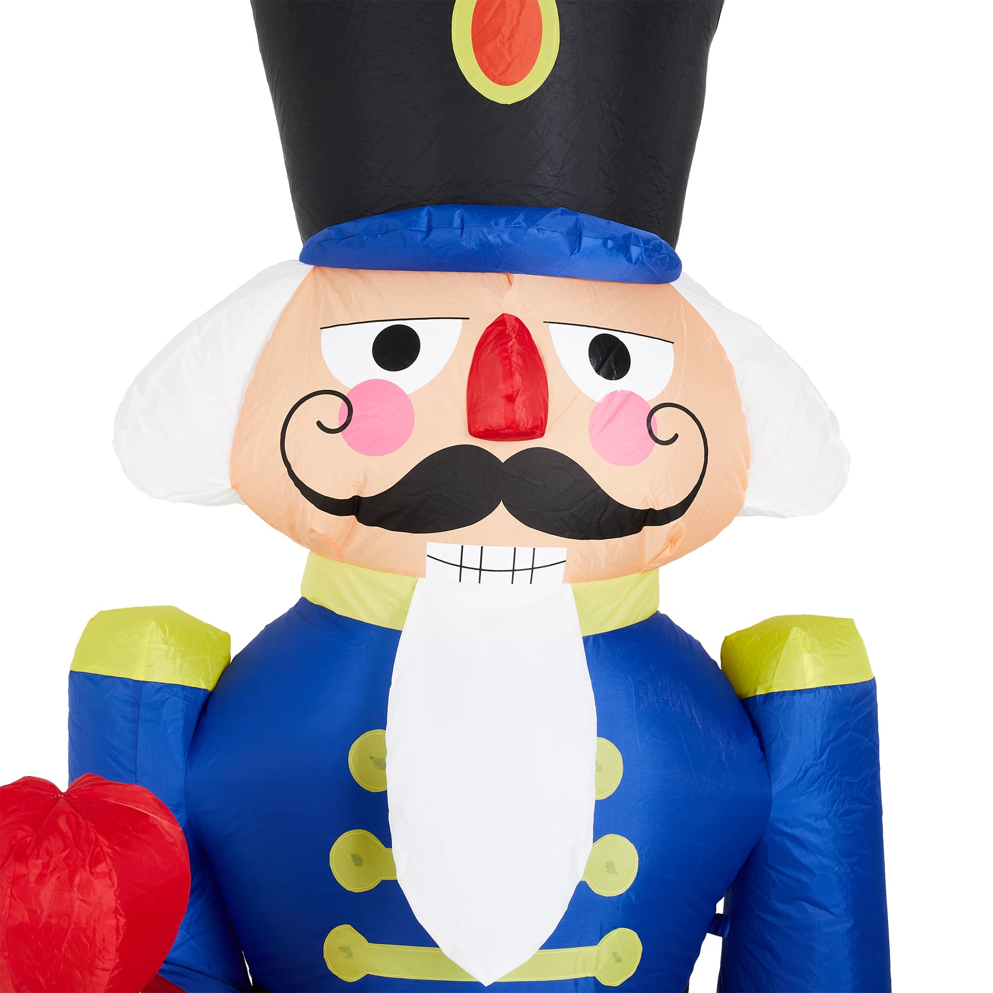 Glitzhome&#xAE; 8ft. Inflatable Nutcracker With Lights