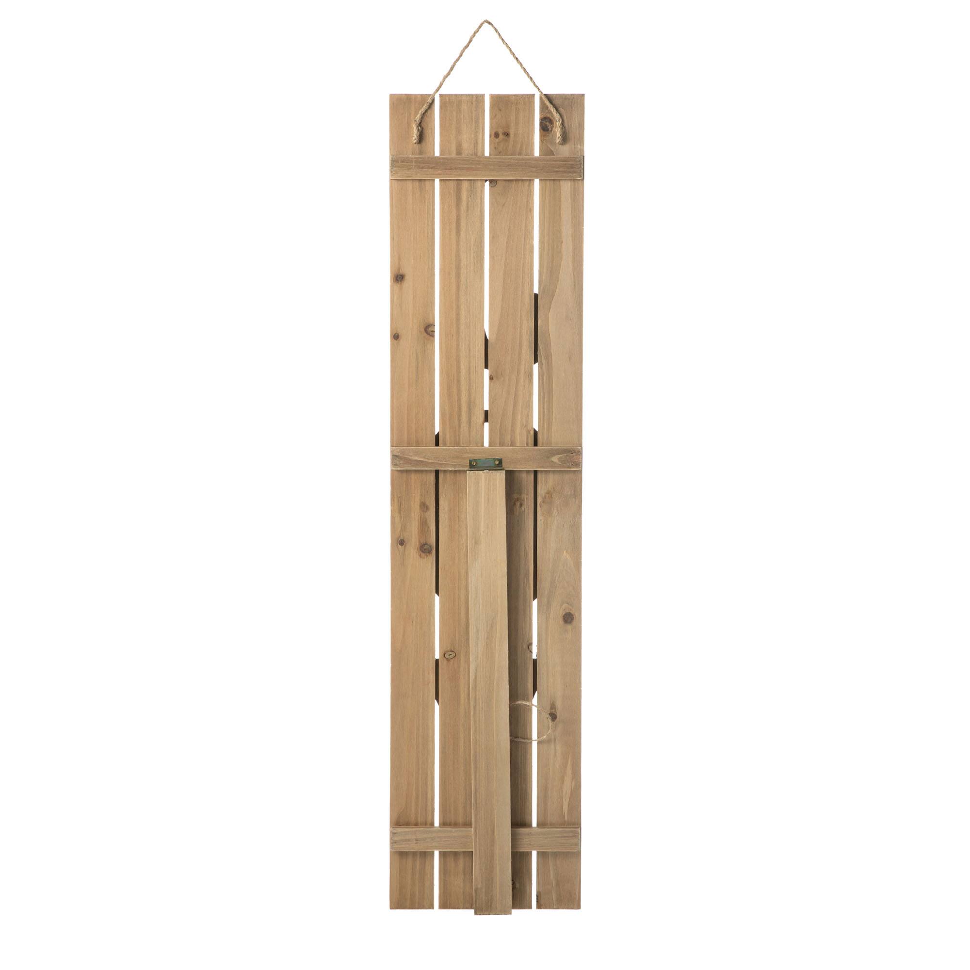 Glitzhome® 42" Christmas JOY Wood Porch Sign