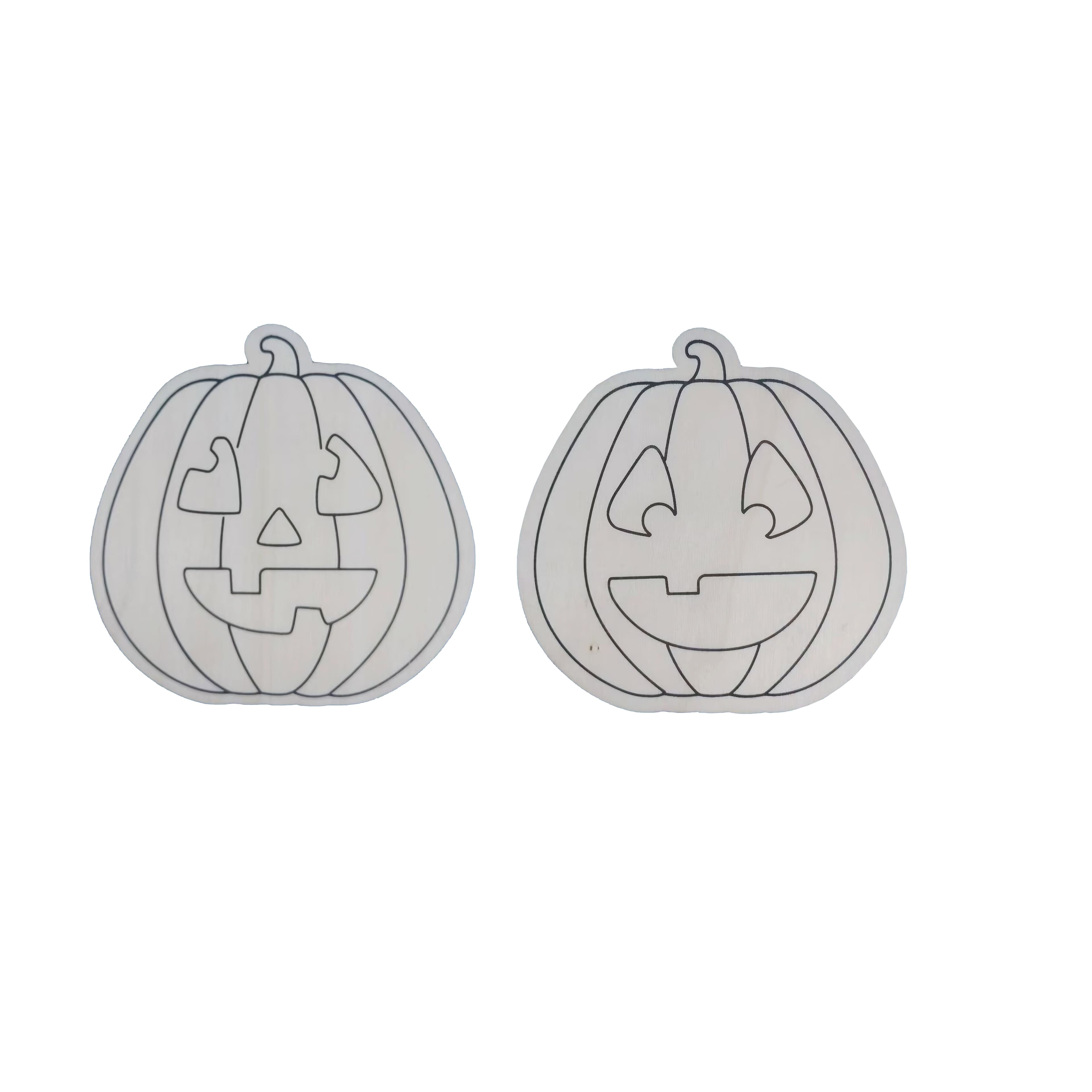 5.5" Wood Pumpkin Shapes, 6ct. by Creatology™
