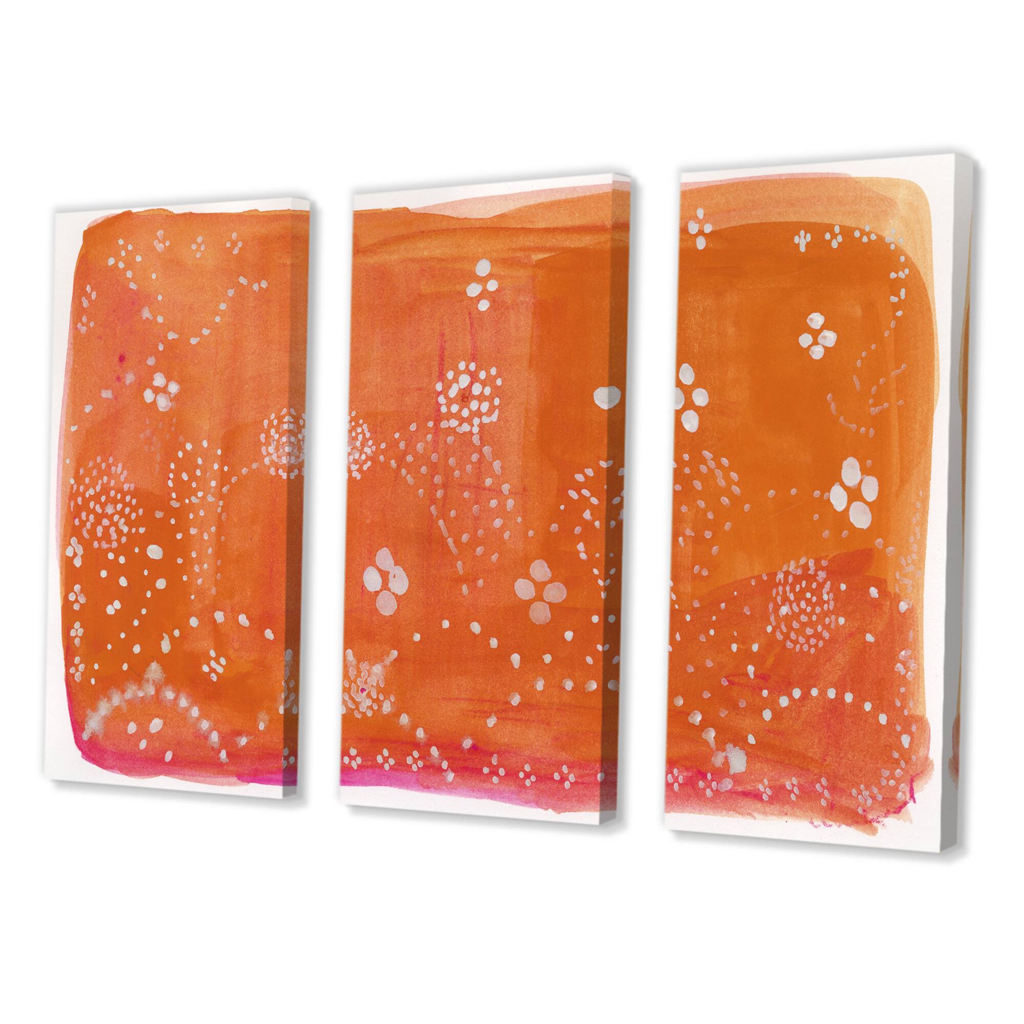 Designart - Indian Orange Composition