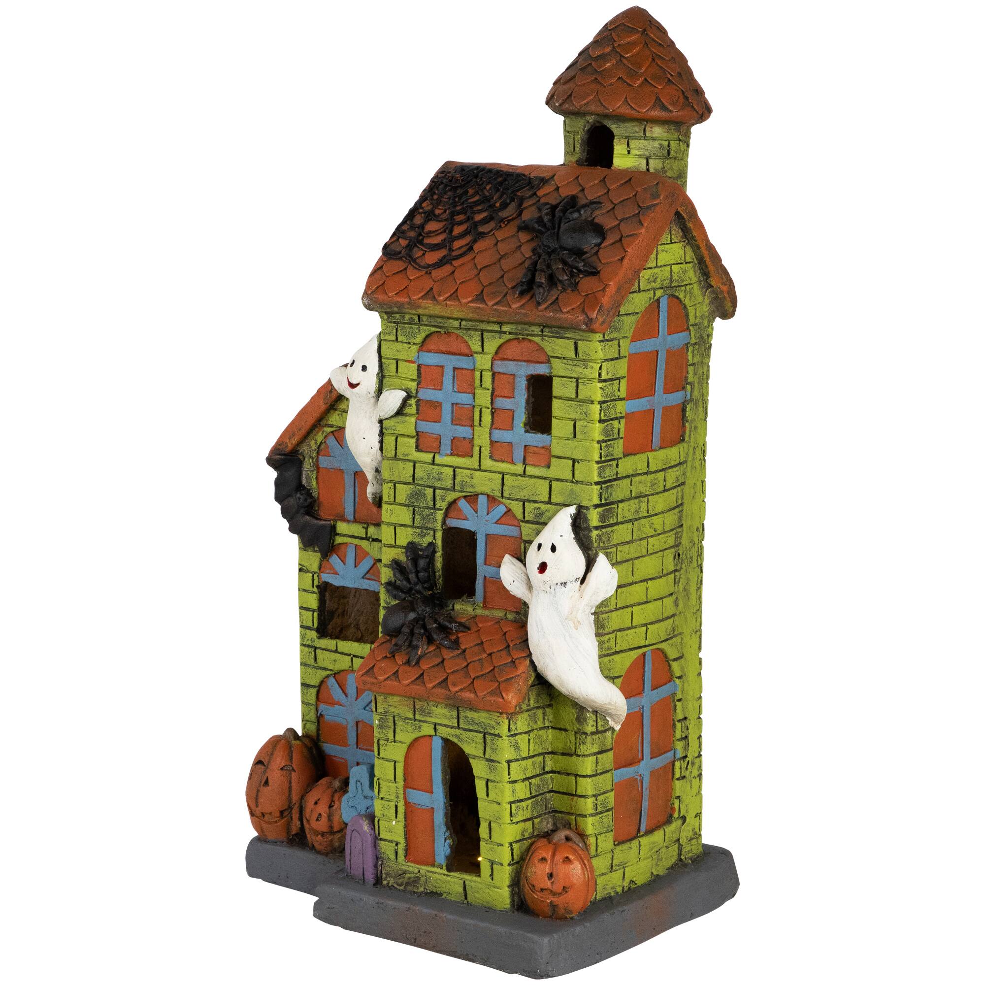 20&#x22; LED Ghostly Haunted House Halloween Decoration