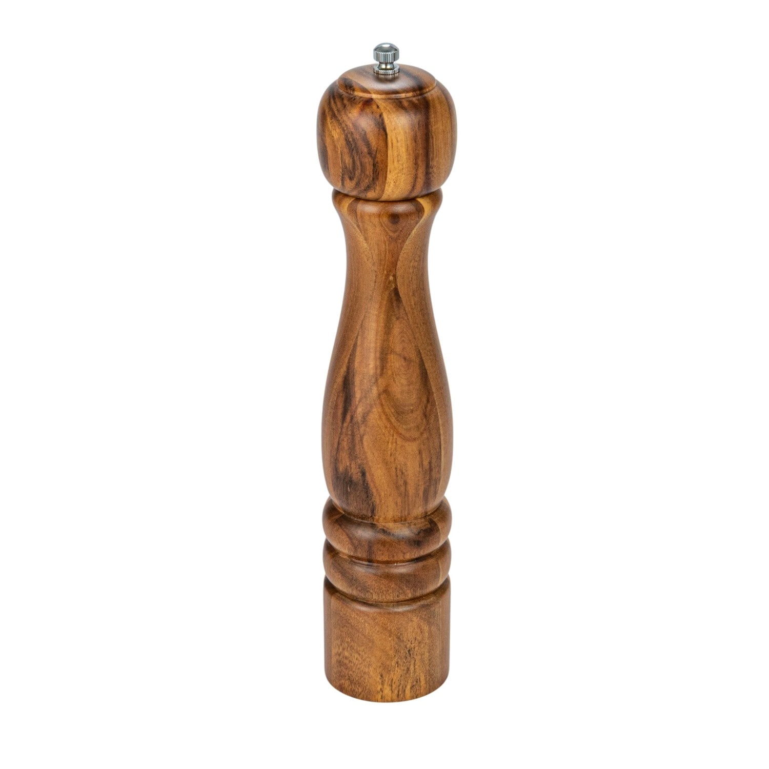 11.5&#x22; Natural Acacia Wood Salt &#x26; Pepper Mill