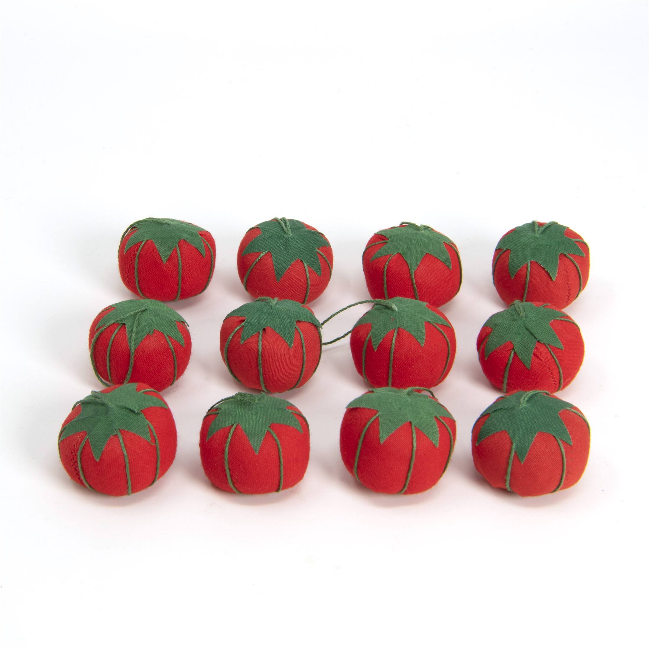 Dritz® 1" Red Tomato Pin Cushions, 12ct.