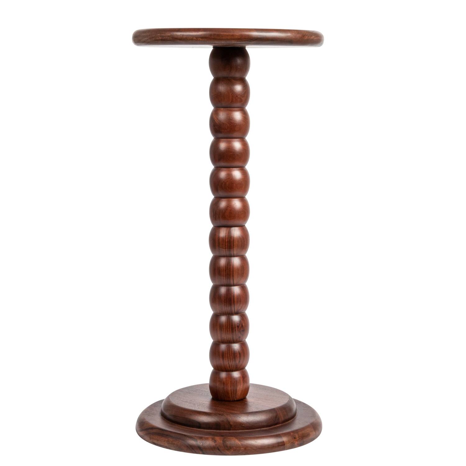 Hello Honey® 25" Stacked Pedestal Cocktail Side Table