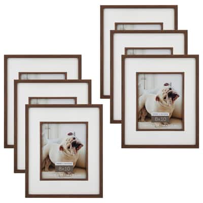 Buy in Bulk - 6 Pack: Walnut 8" x 10" Verdita Frame, Home Collection by Studio Décor® | Michaels