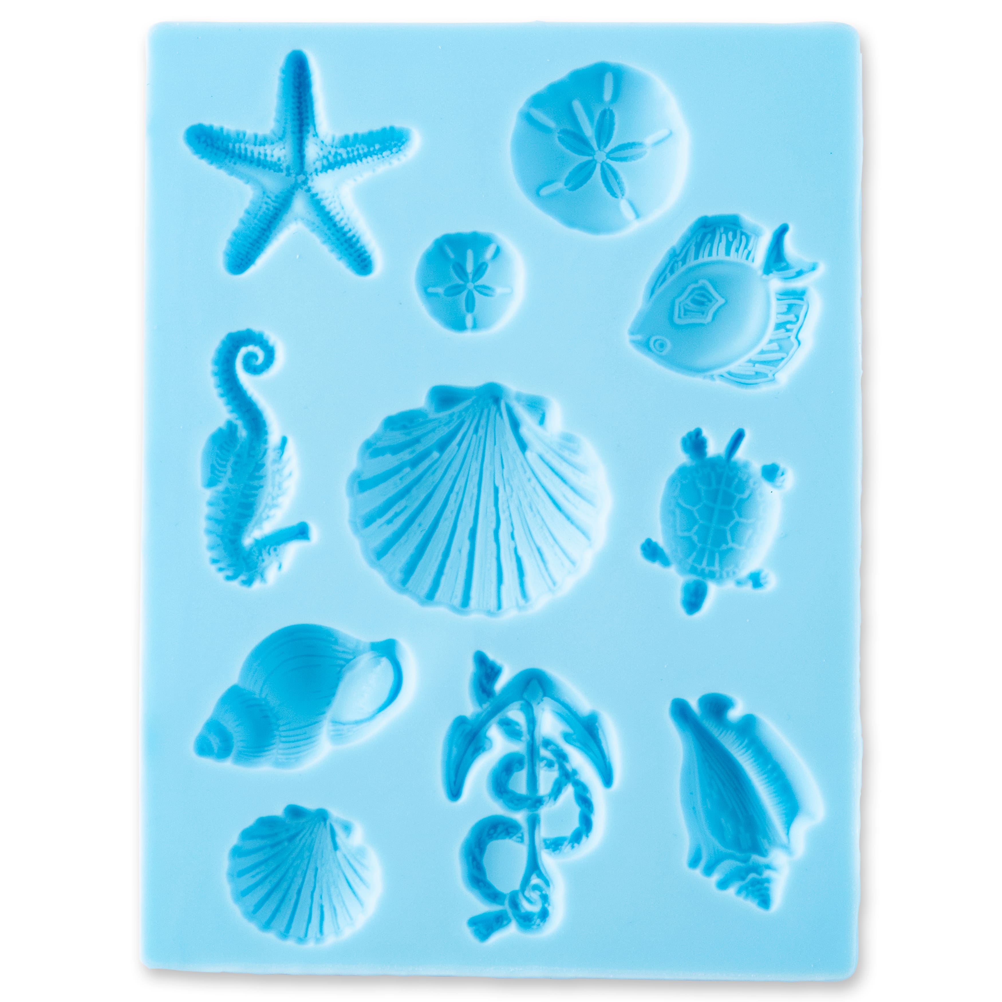 12 Pack: Sea Life Premium Push Mold by Craft Smart®