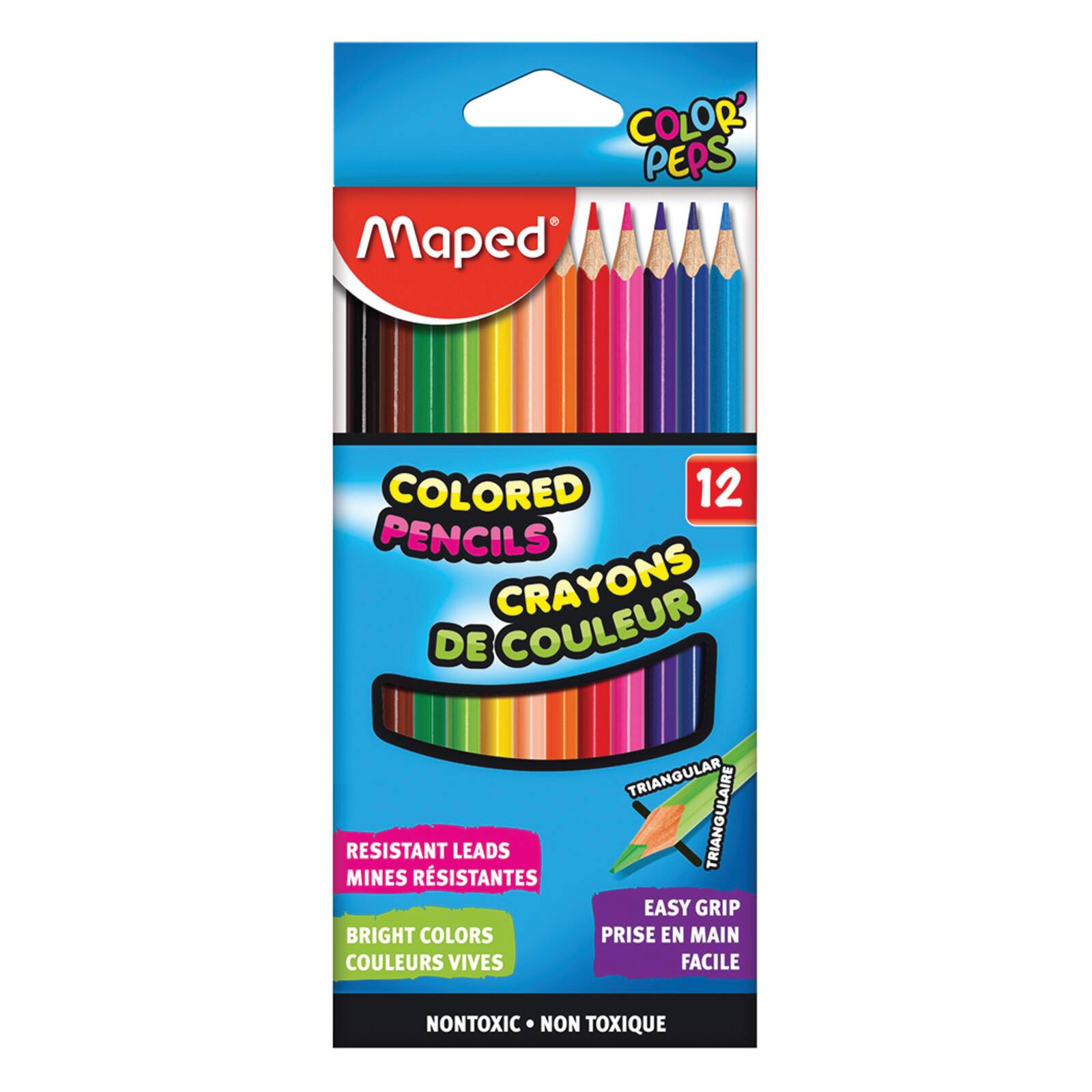 Maped® Color'Peps 12 Colored Pencil Set