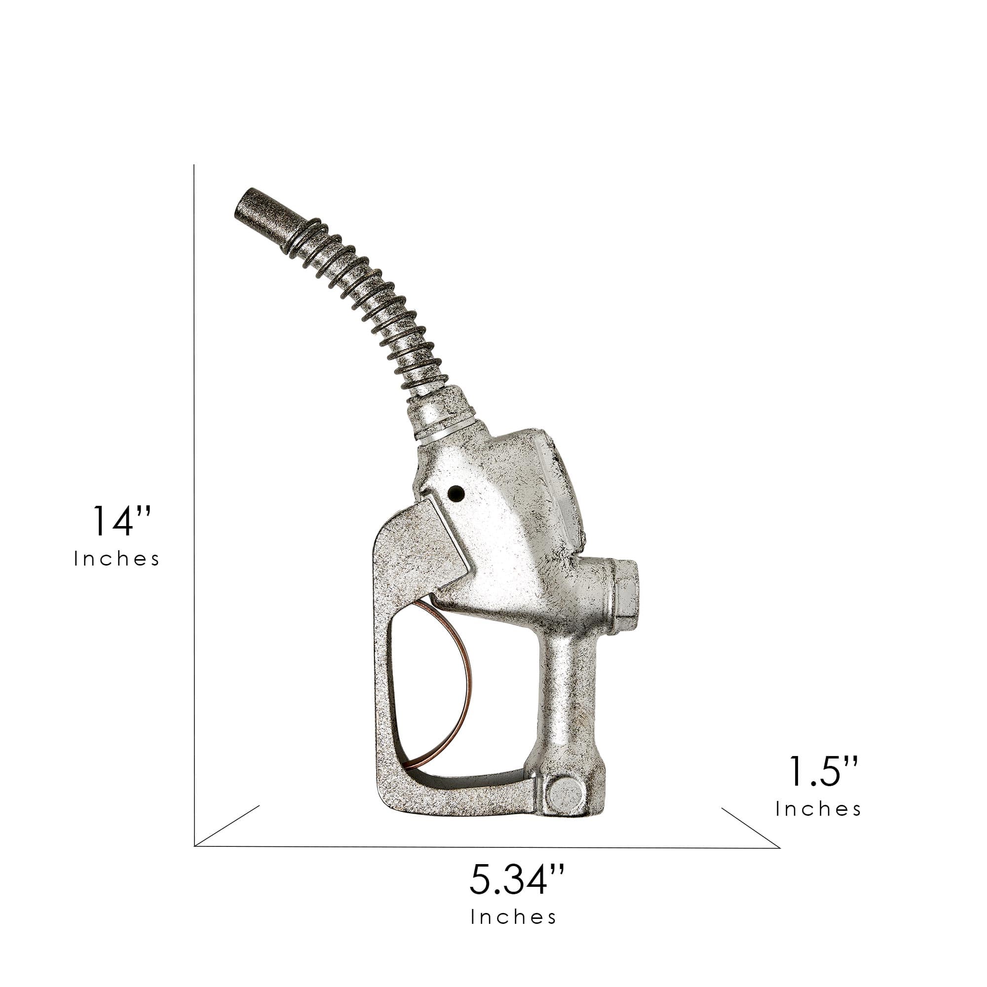 American Art Decor Sky Chief Metal Gas Nozzle Wall Decor 5.75" x 14.5" Sign
