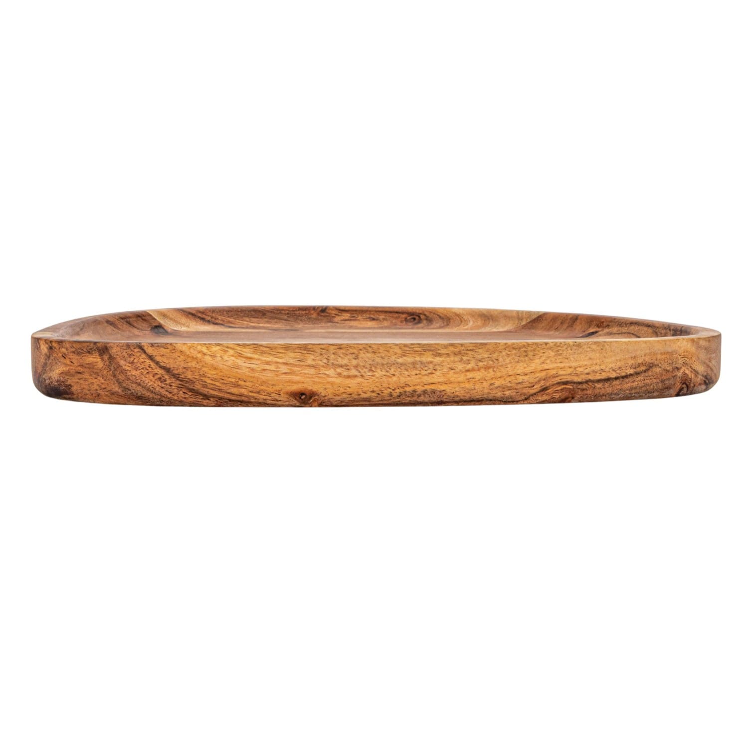 Hello Honey® 11.75" Natural Acacia Wood Oval Serving Tray