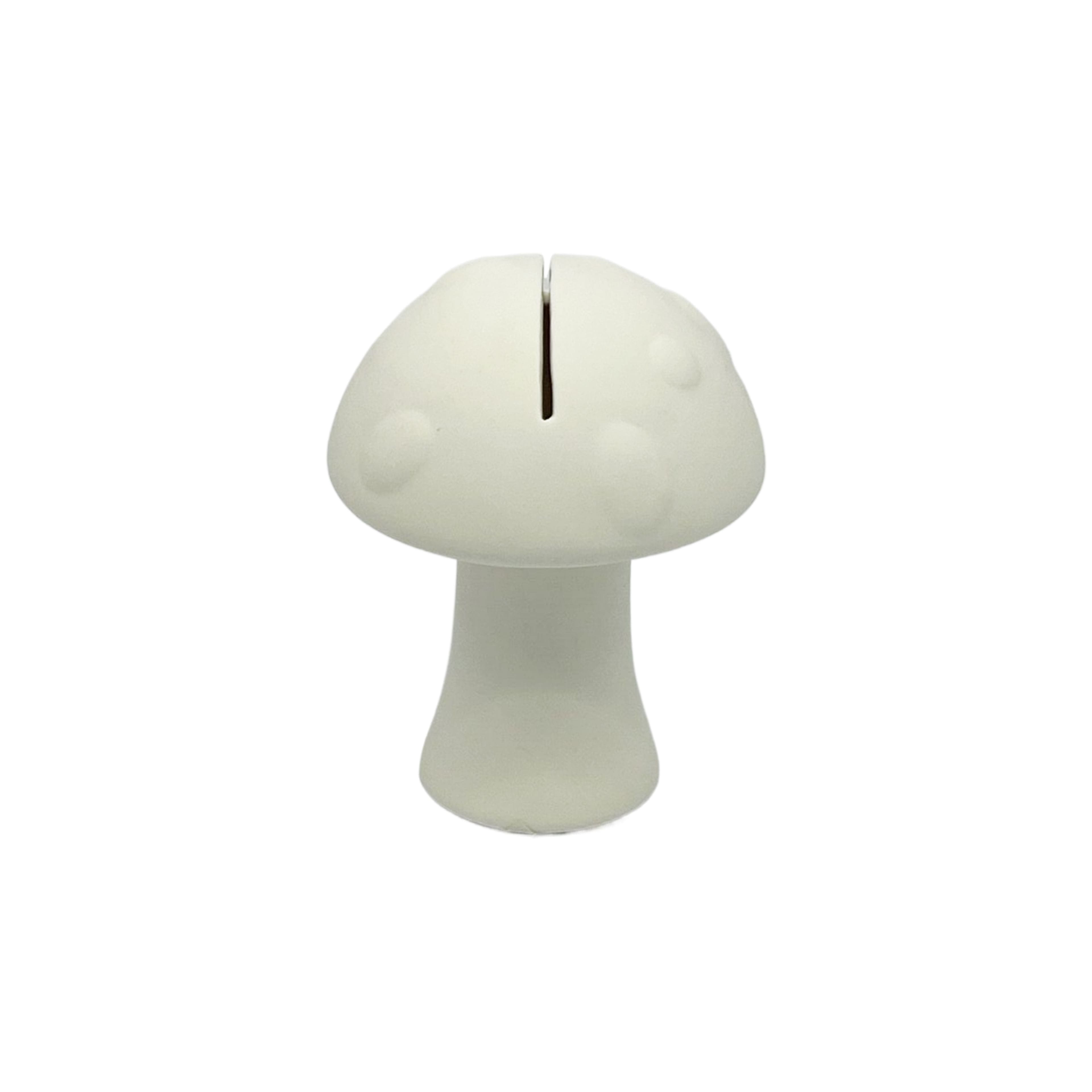 3.5&#x22; Mushroom Photo Holder DIY Ceramic D&#xE9;cor by Make Market&#xAE;