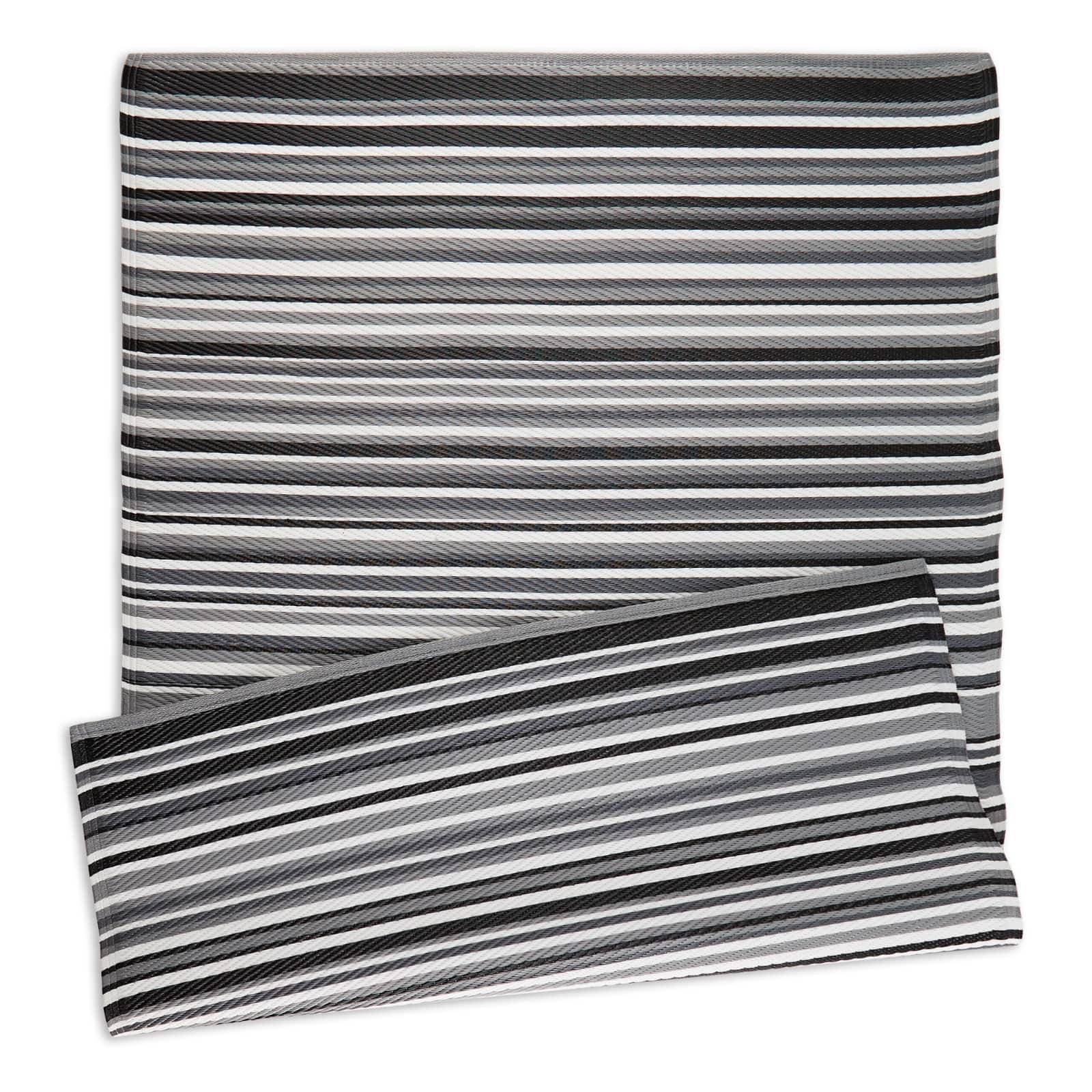 DII® Multi Tone Striped Outdoor Rug, 4ft. x 6ft.