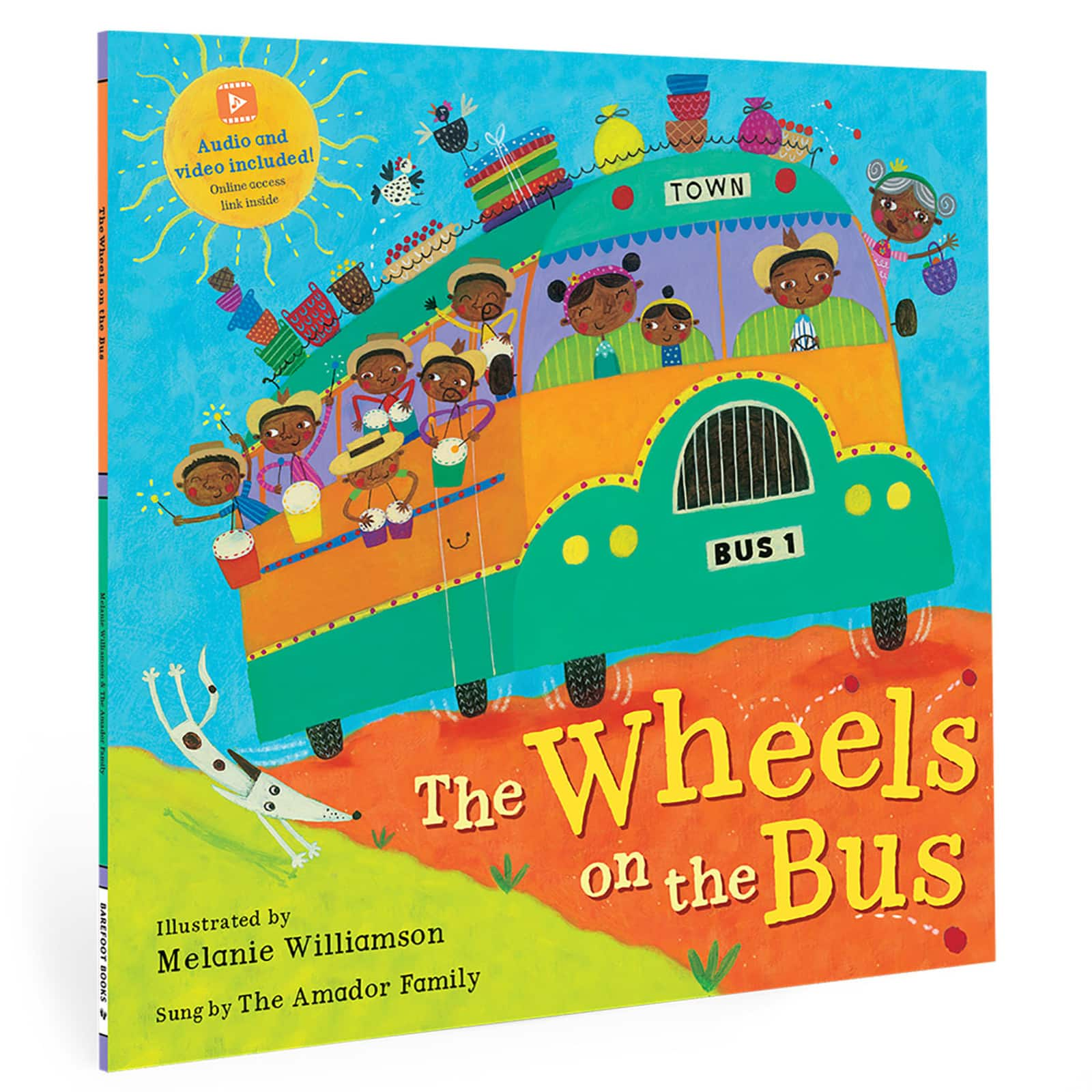 Barefoot Books Kindergarten Transportation Singalongs Book Set