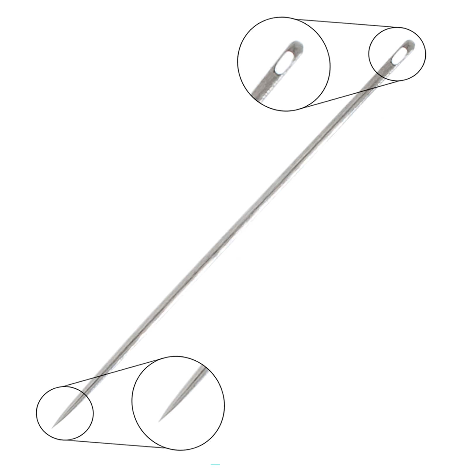 Tulip® Size 12 Japanese Quilting Beading Needles, 6ct.