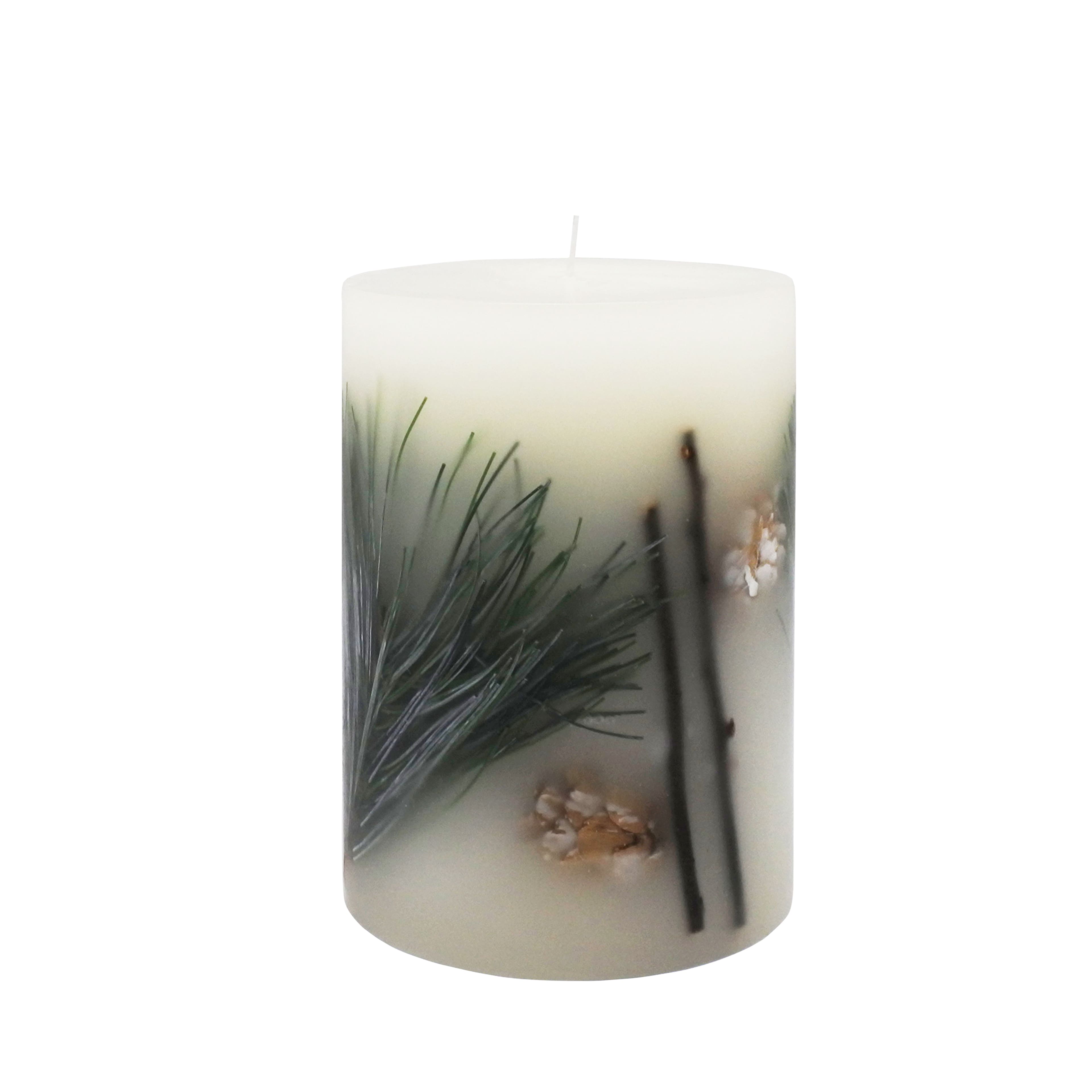 4&#x22; Woodsmoke &#x26; Pine Scented Pillar Candle by Ashland&#xAE;