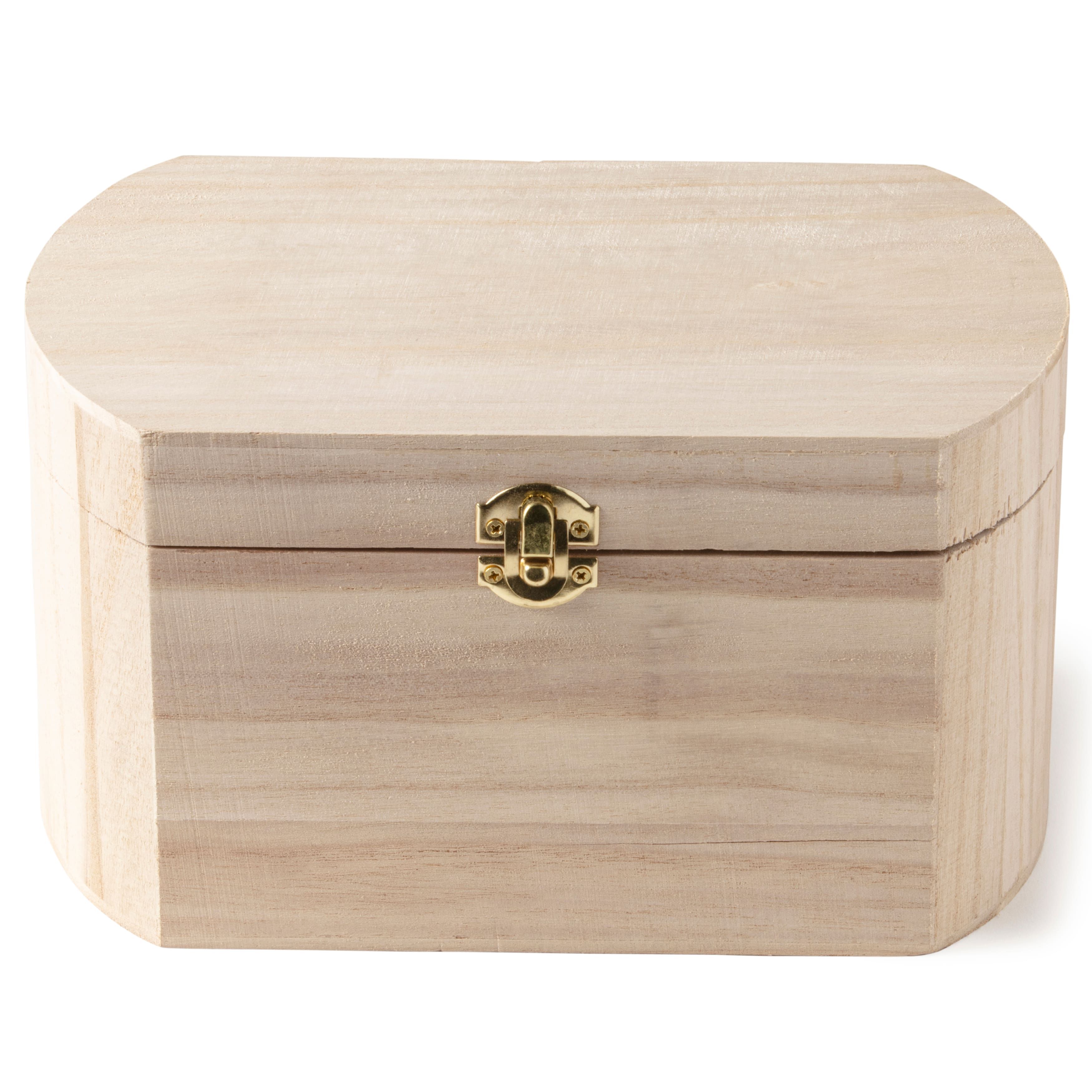9.5&#x22; Wood Oval Box by Make Market&#xAE;