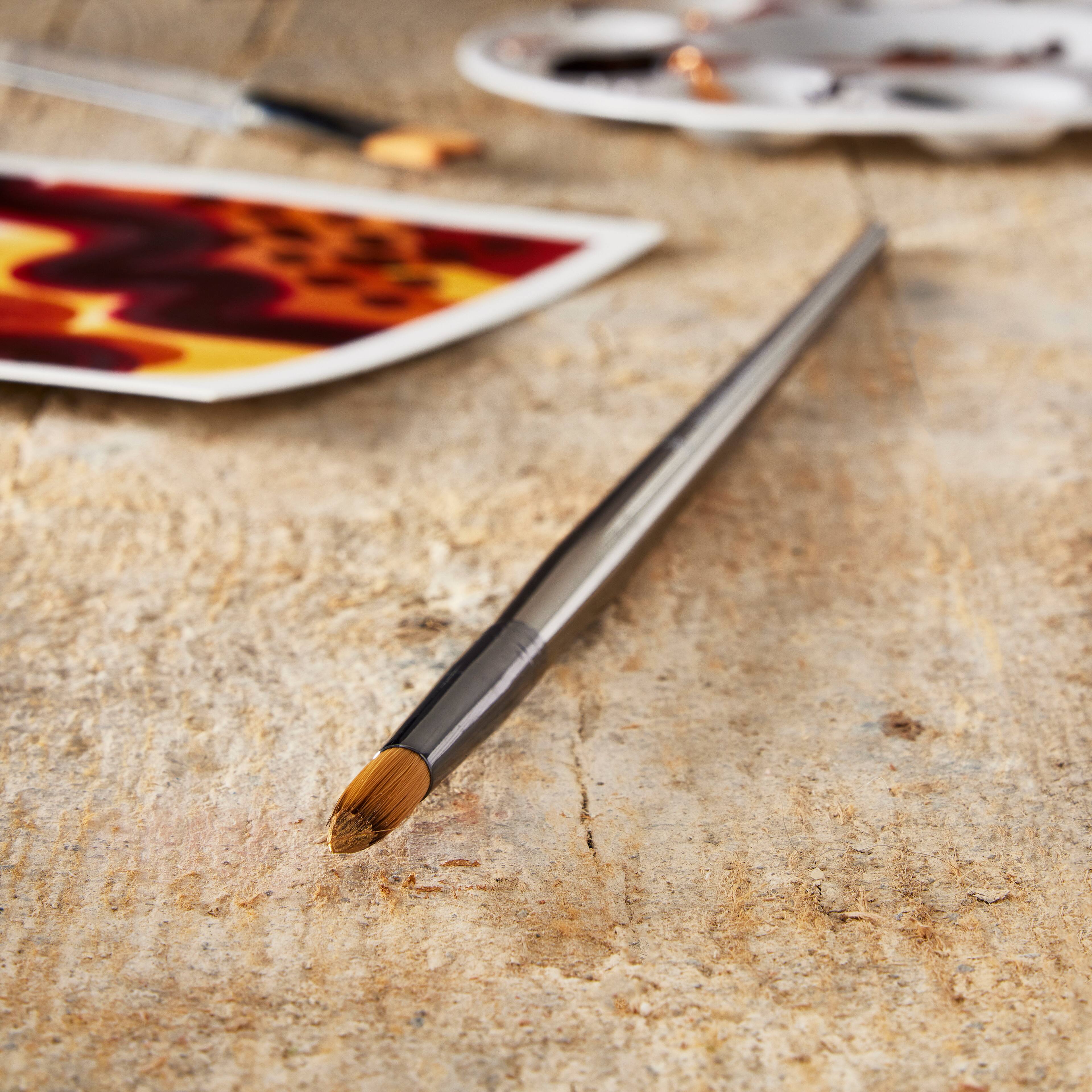 12 Pack: Zen™ Series 43 Long Handle Round Brush