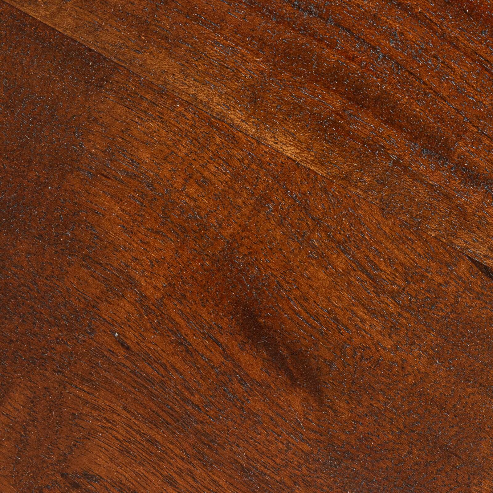 Hello Honey® Elegant Acacia Trestle Round Coffee Table