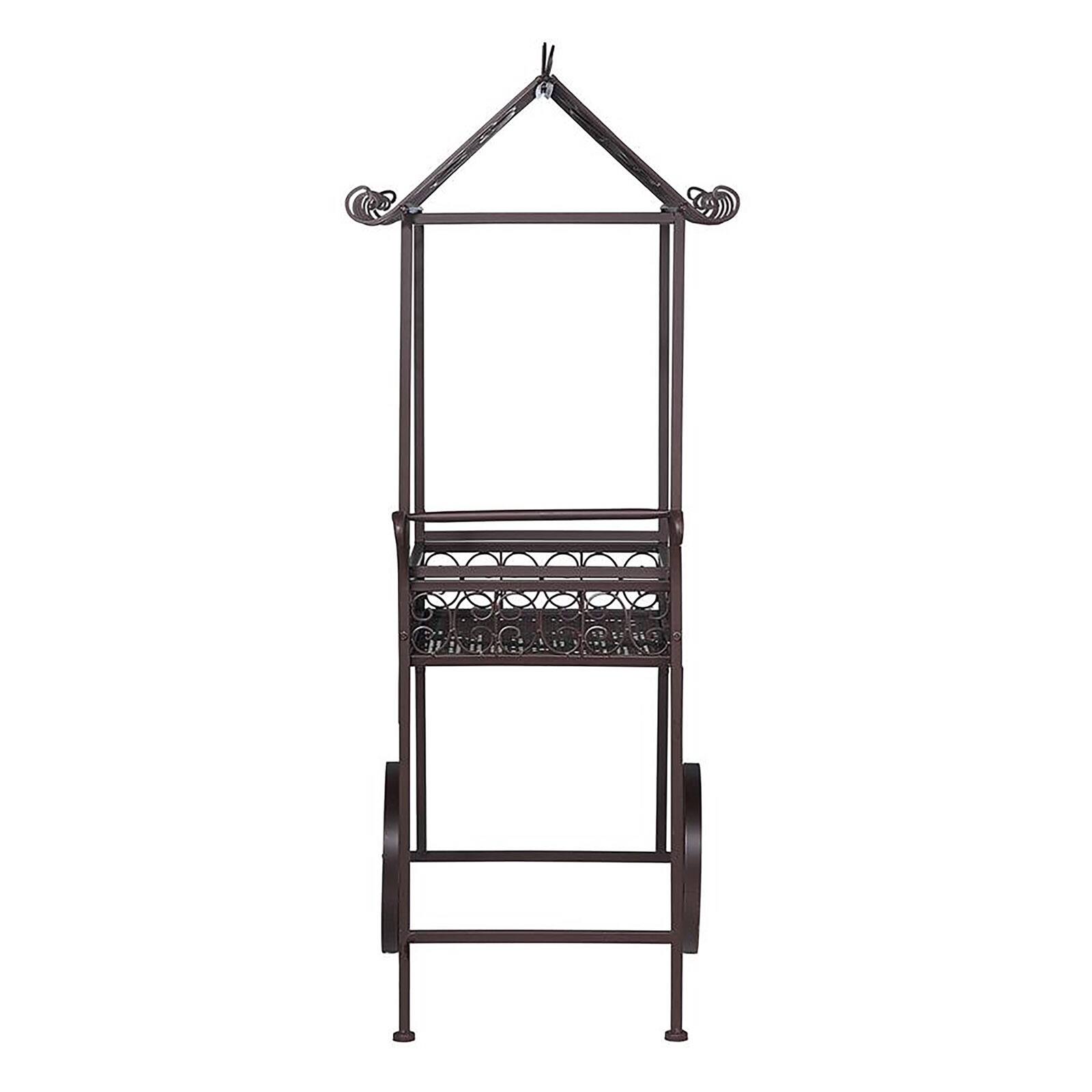 Design Toscana 56.5&#x22; Jardin a la Francaise Flower Pushcart
