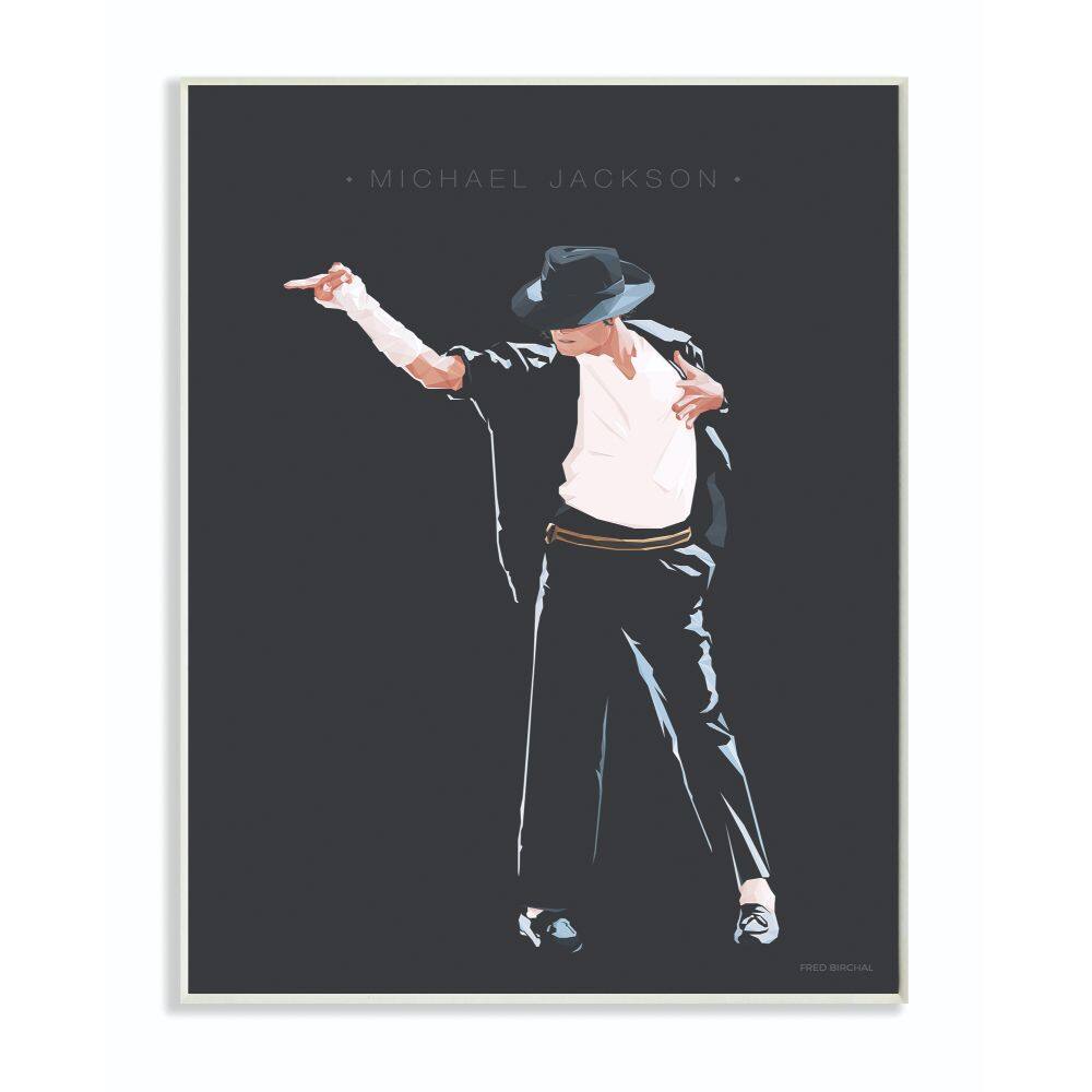 Stupell Industries Michael Jackson Design Wall Plaque