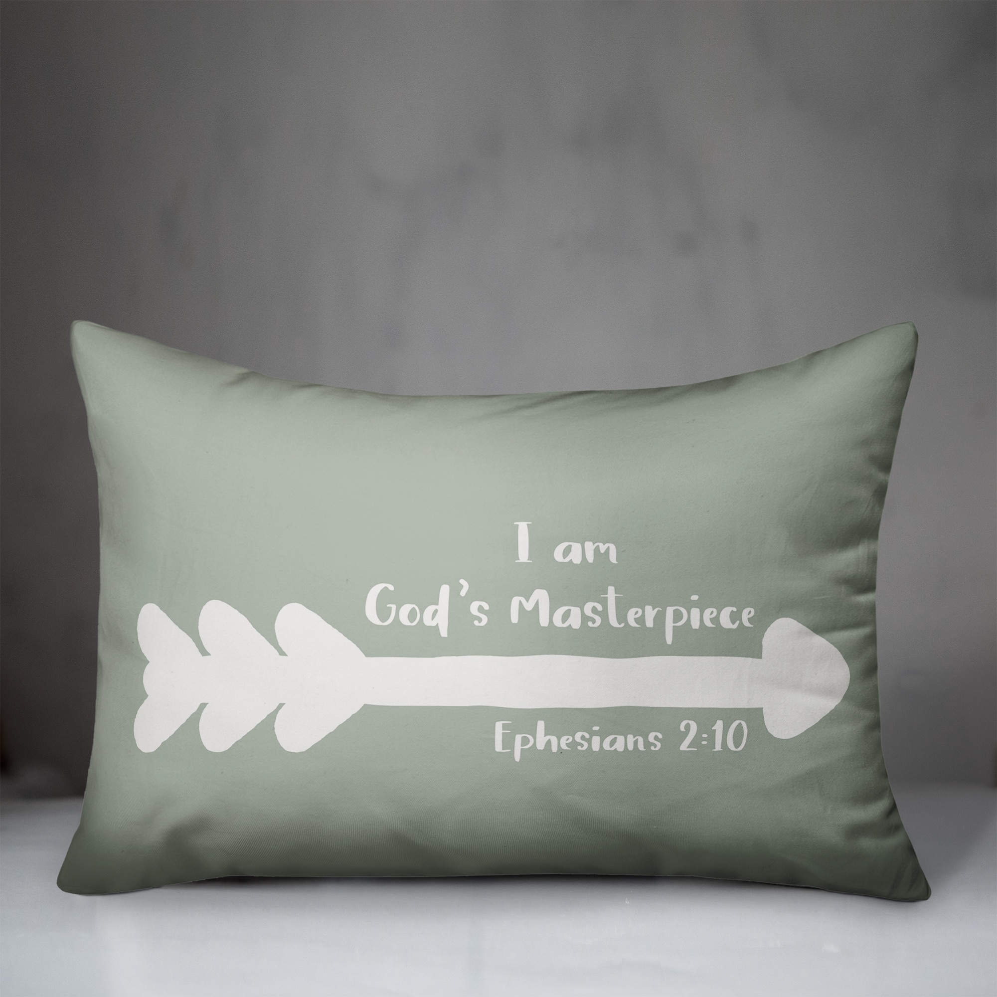 20" x 14" God's Masterpiece Arrow Indoor/Outdoor Throw Pillow