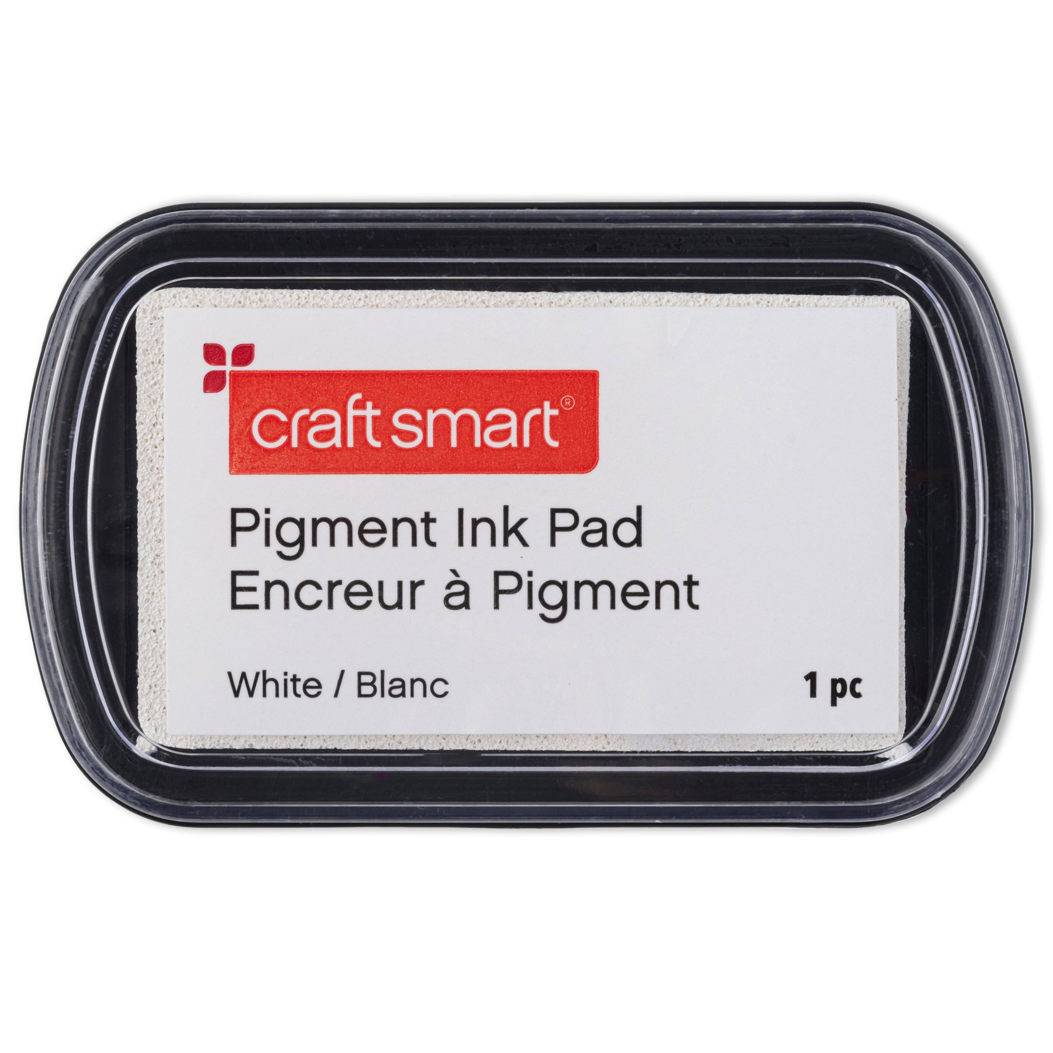 Craft Smart Pigment Ink Pad: White