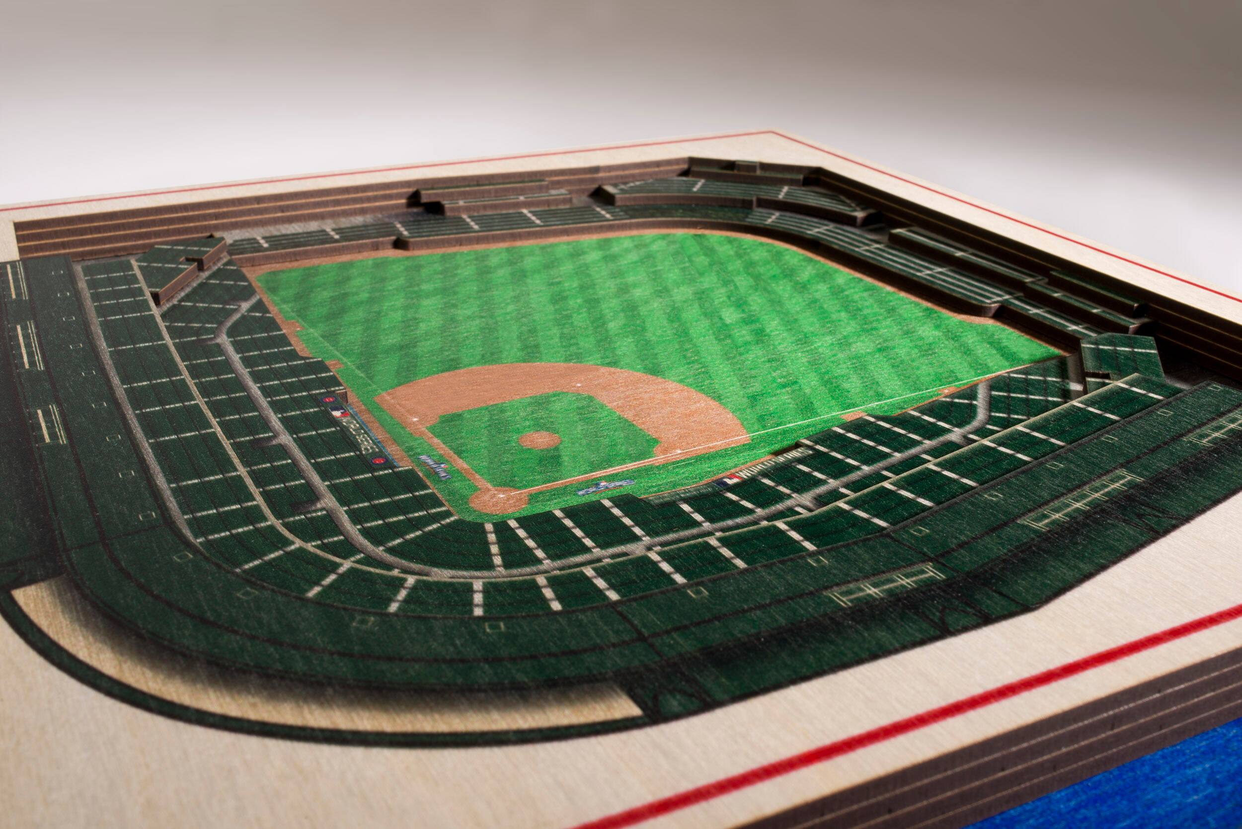 MLB Team 5-Layer StadiumView Wall Art