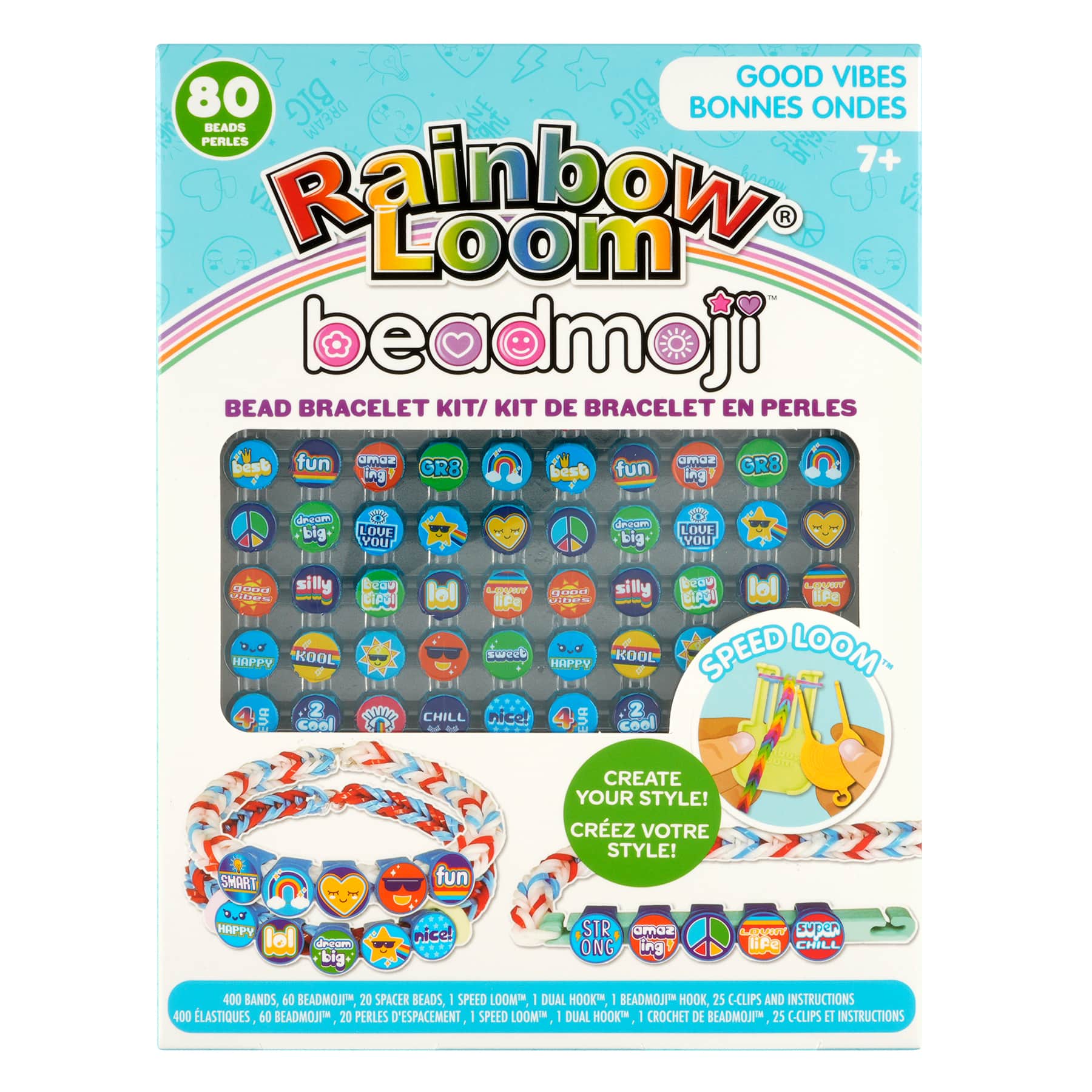 Rainbow Loom® Beadmoji™ Good Vibes Bracelet Kit
