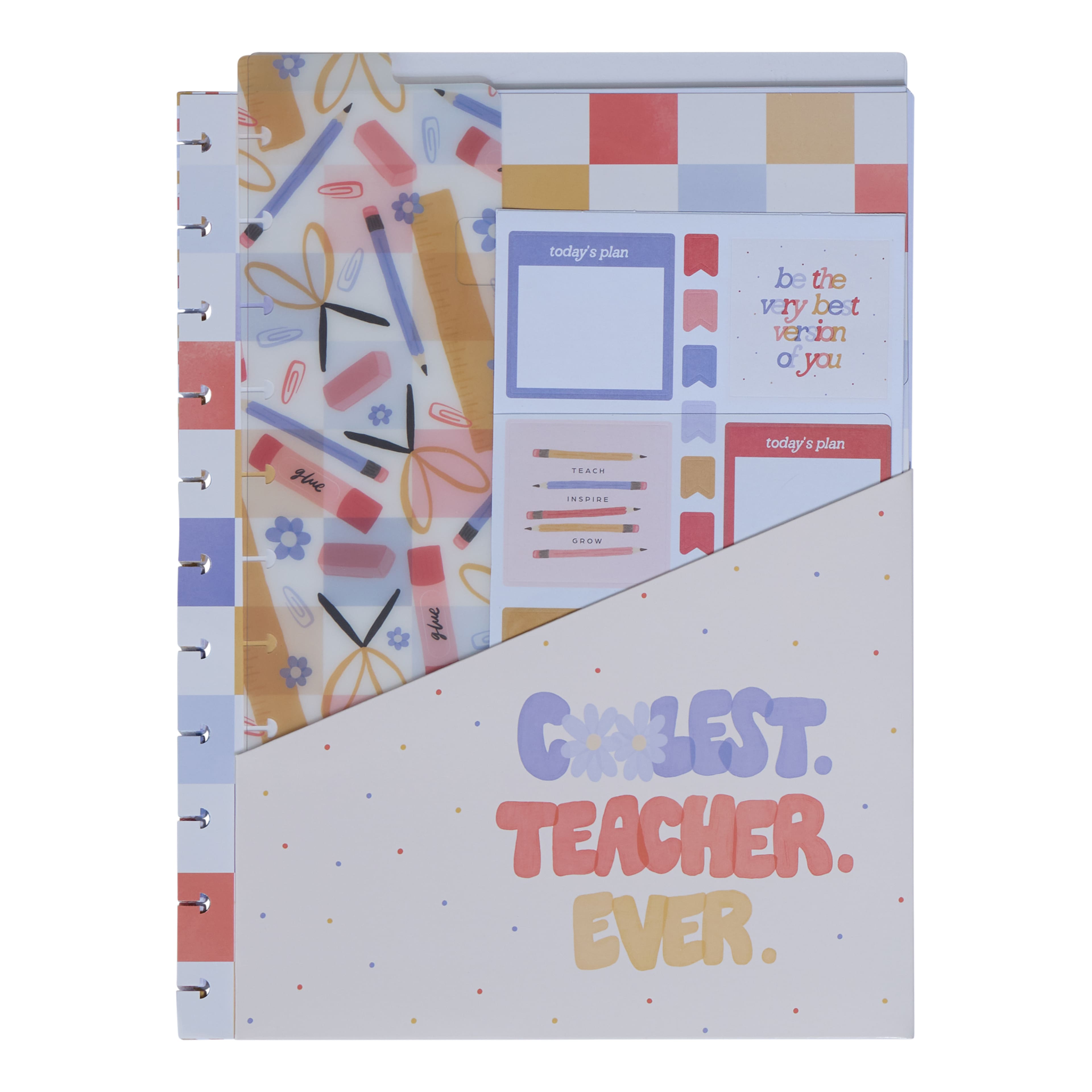 The Big Happy Planner&#xAE; Coolest Teacher Ever Planner Accessory Pack