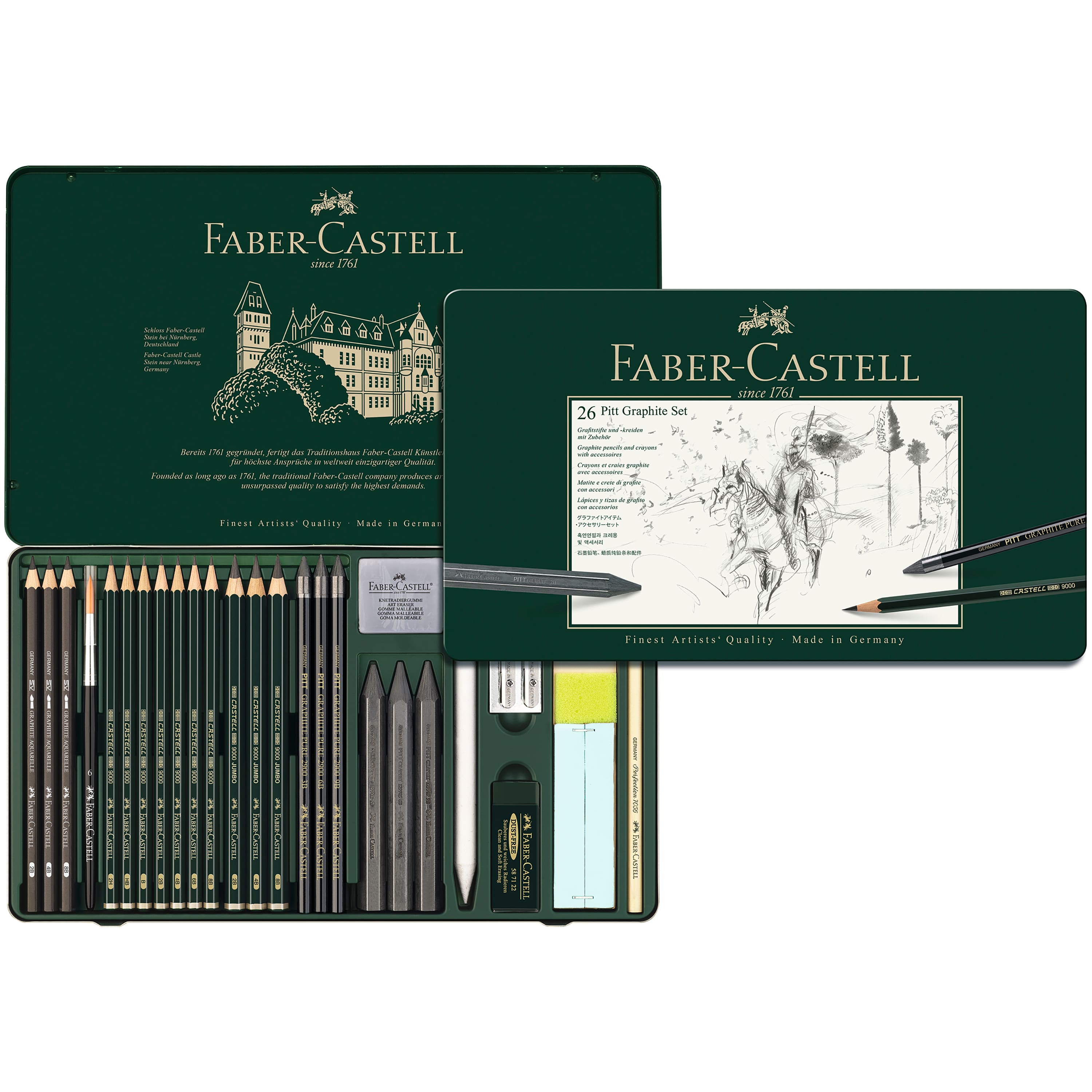Faber-Castell Pitt Graphite 26-Piece Set