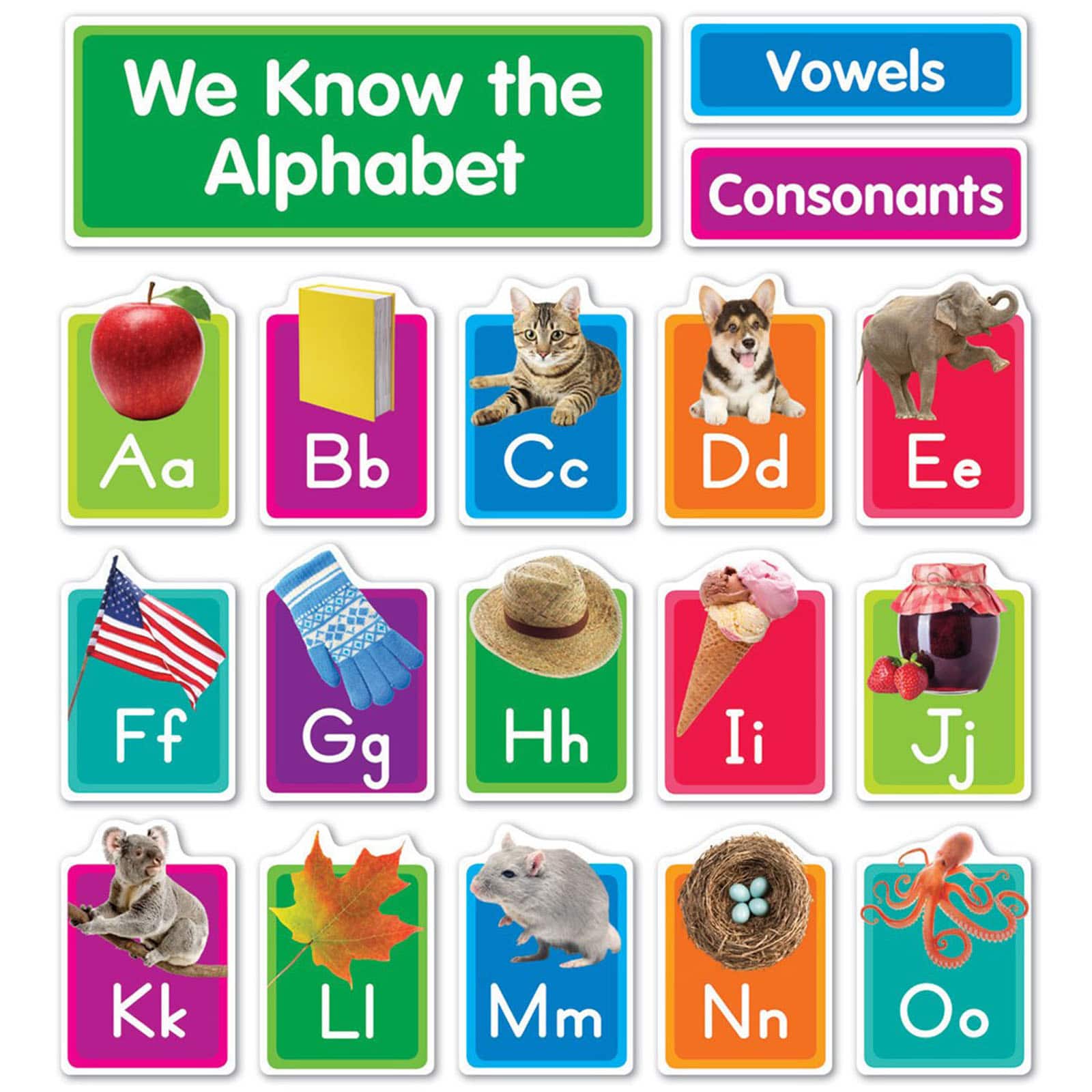 Scholastic&#xAE; Teaching Resources Our Photo Alphabet Bulletin Board Set, 29ct.