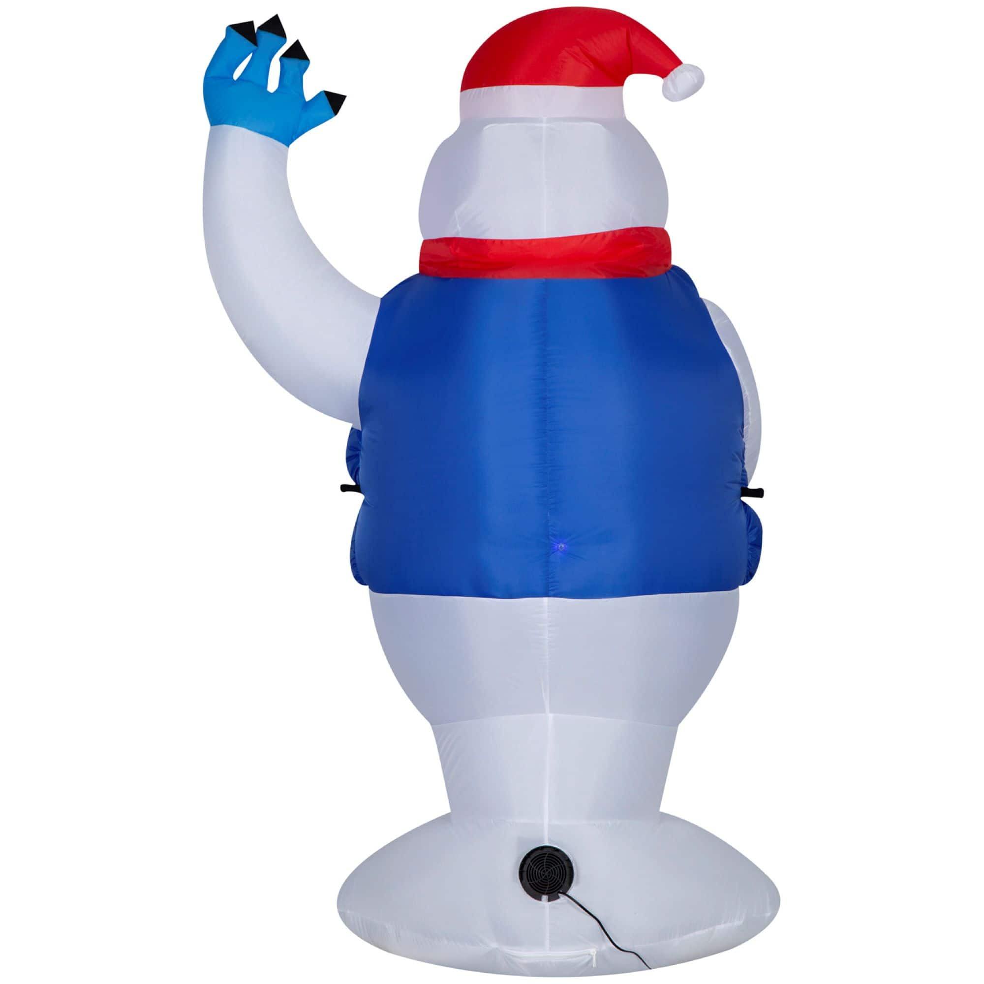 6.5ft. Airblown&#xAE; Inflatable Christmas Bumble in Blue Puffer Vest