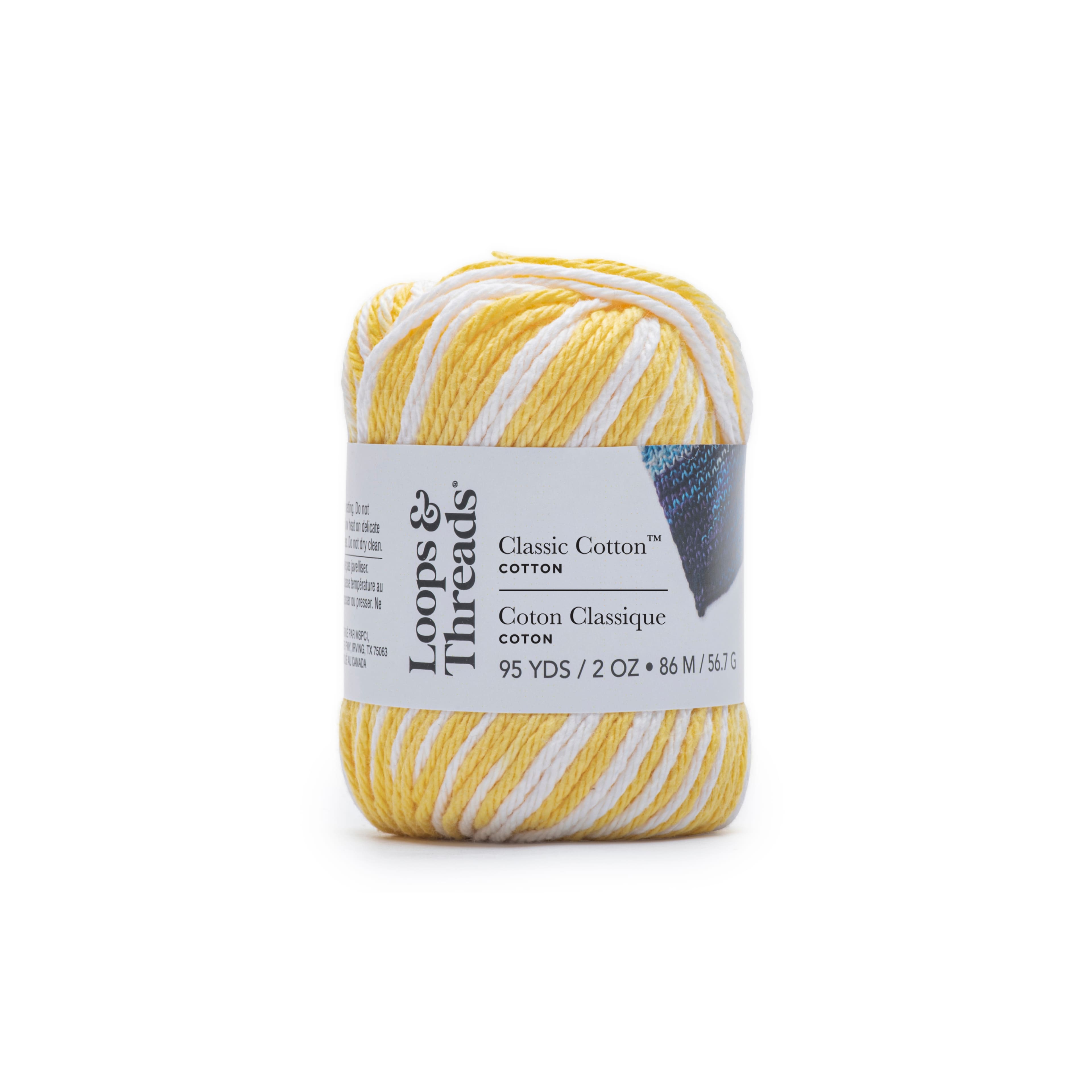 18 Pack: Classic Cotton™ Patterned Yarn by Loops & Threads®