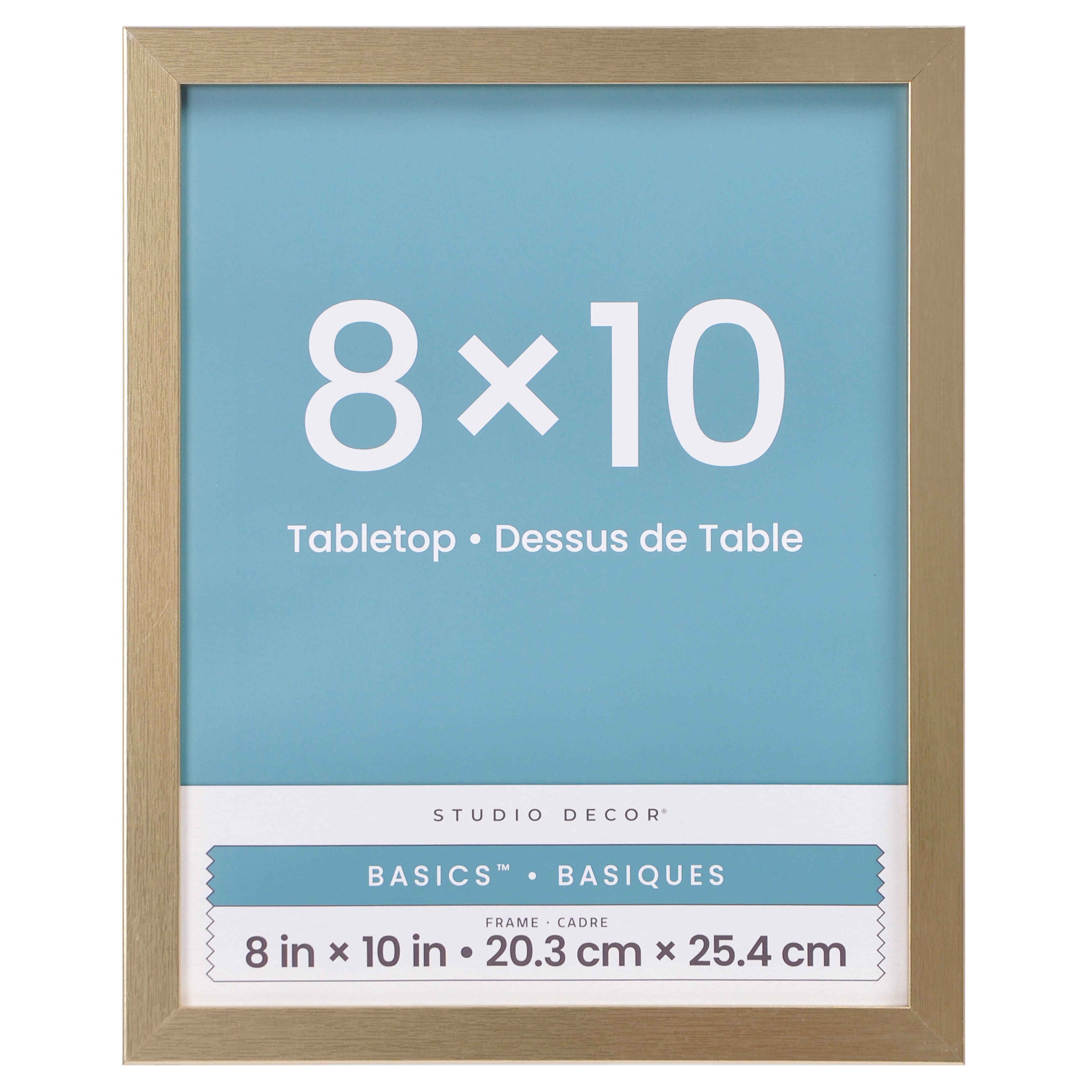 Basics&#x2122; Woodgrain Tabletop Linear Frame by Studio D&#xE9;cor&#xAE;