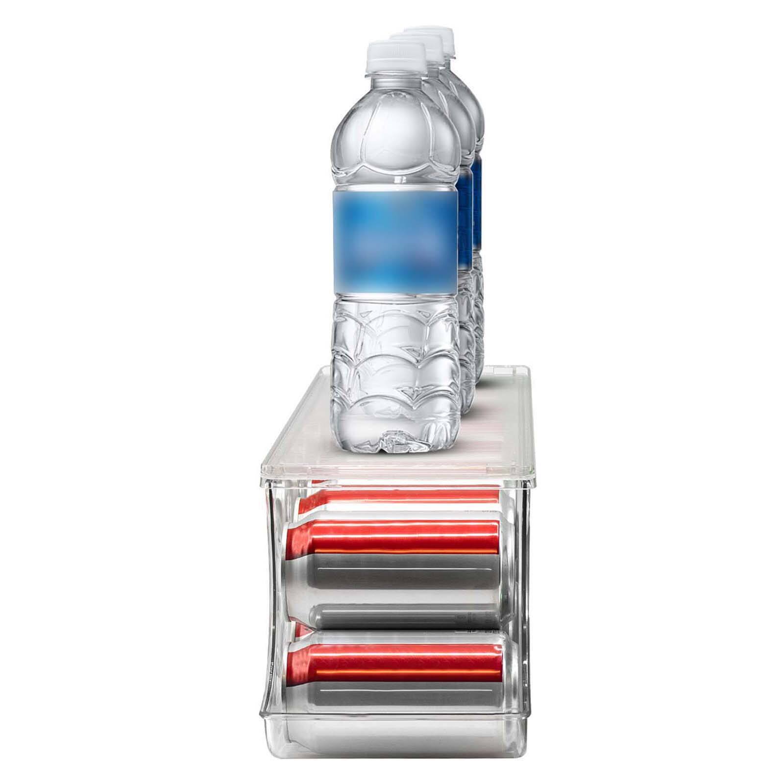 Sorbus Clear 12-Can Soda Can Organizer