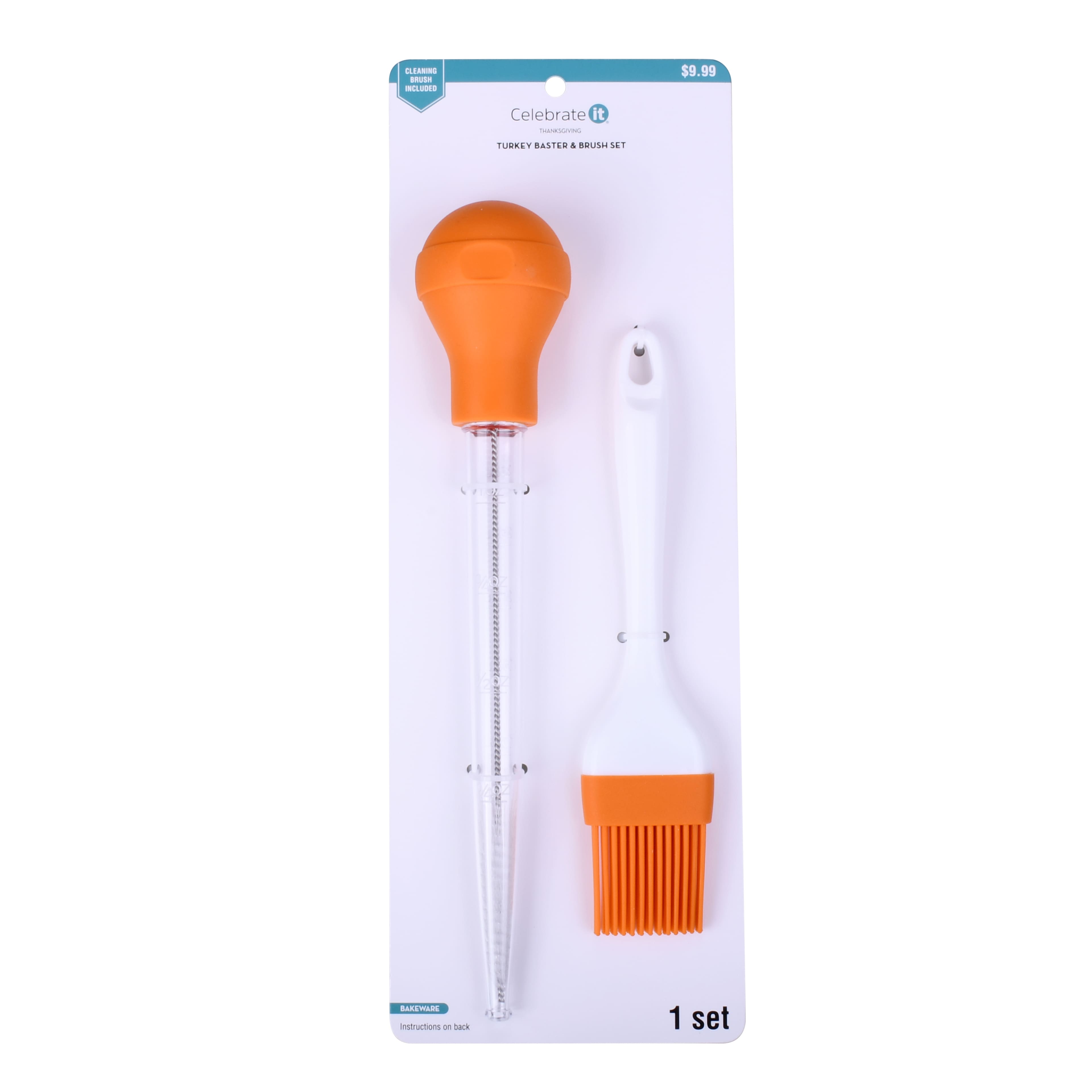 Turkey Baster &#x26; Brush Set by Celebrate It&#x2122;