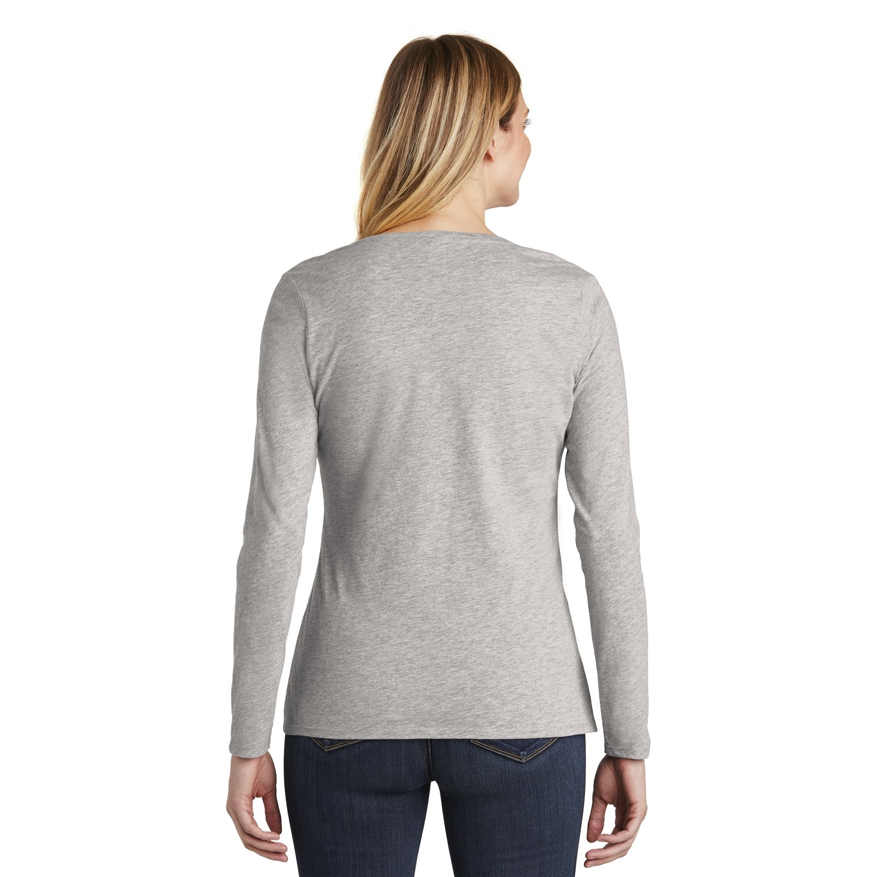 District® Very Important Tee® Long Sleeve V-Neck Women's T-Shirt