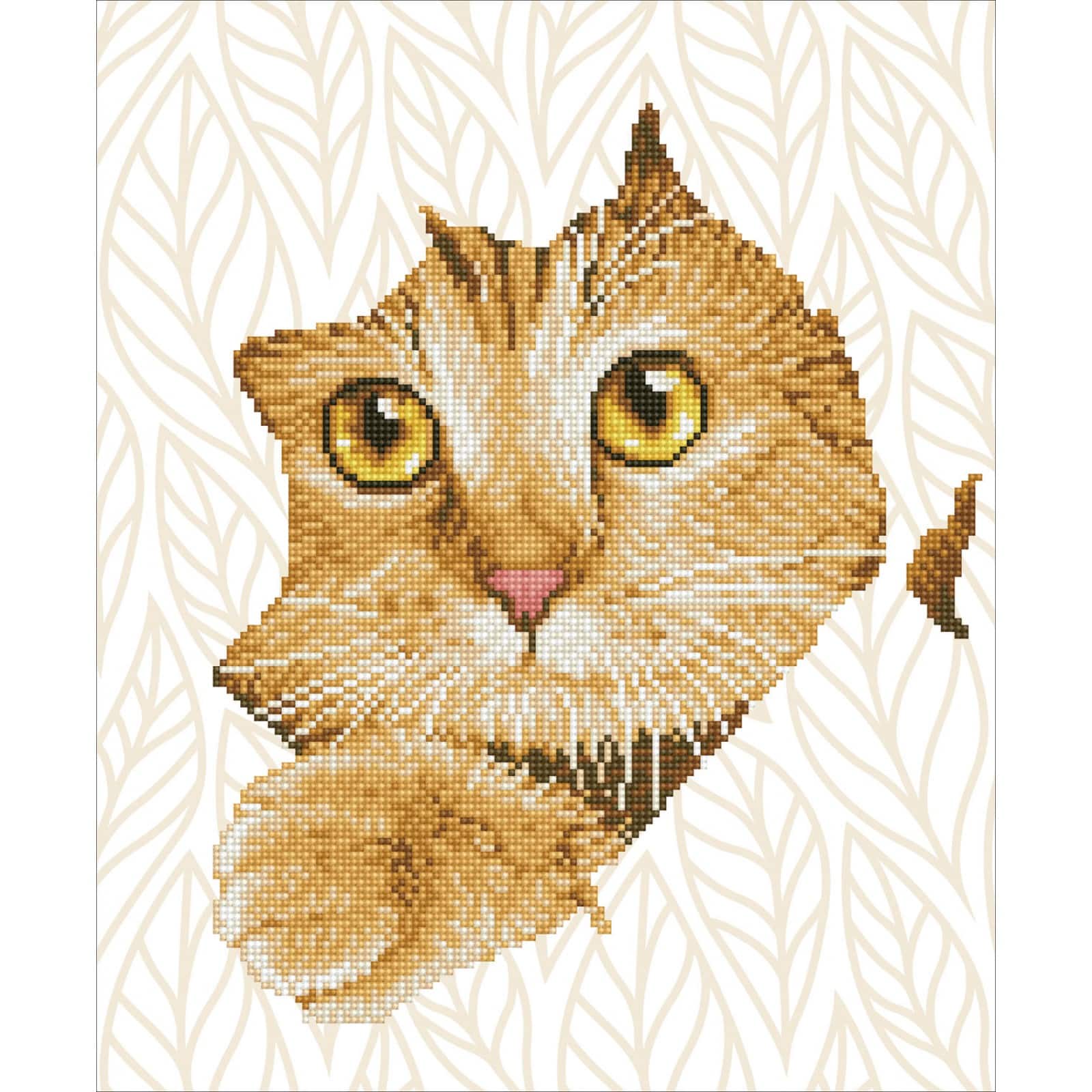 Diamond Dotz&#xAE; Intermediate Kitten Peek Diamond Facet Art Kit