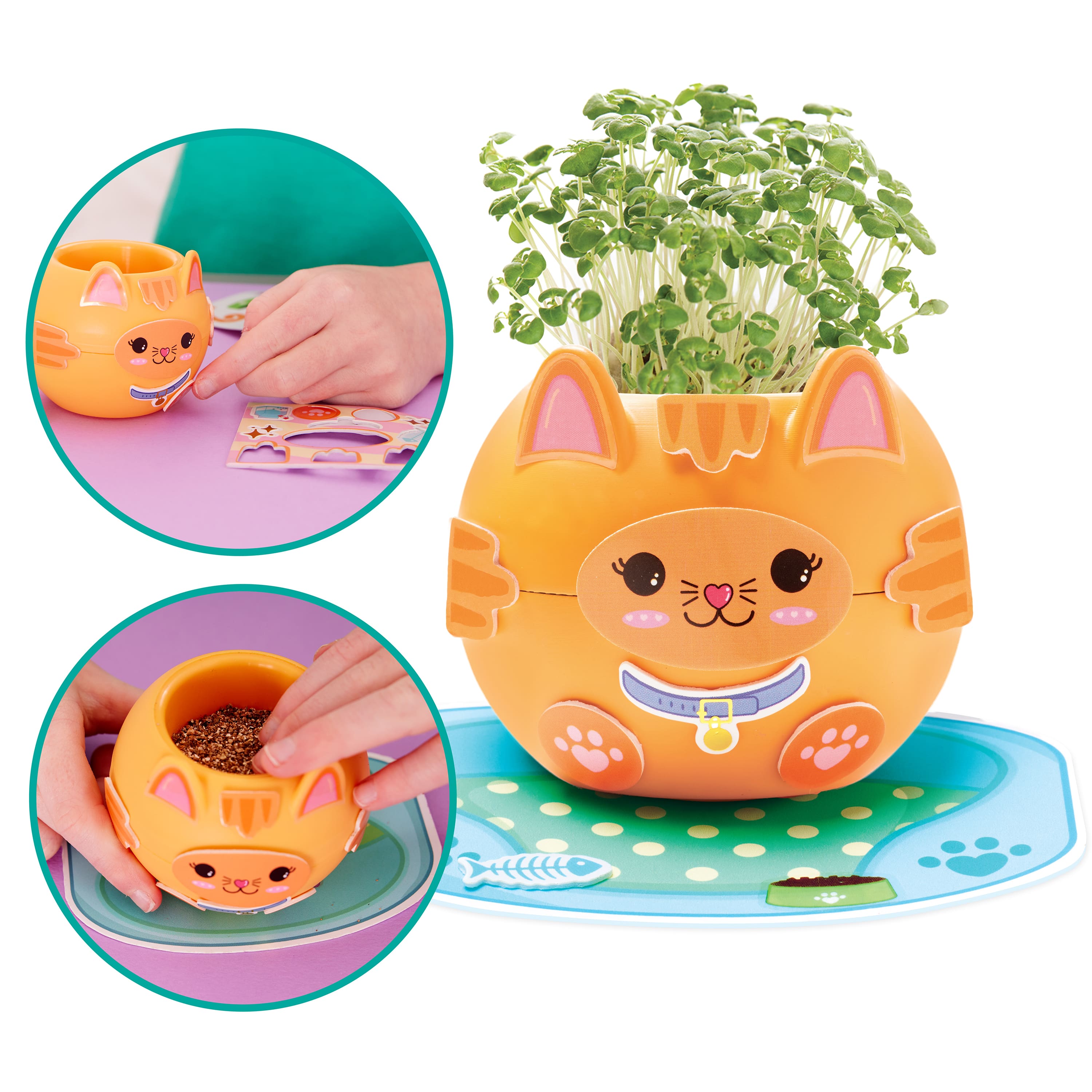 Creativity for Kids&#xAE; Plant-a-Pet Kitty Kit