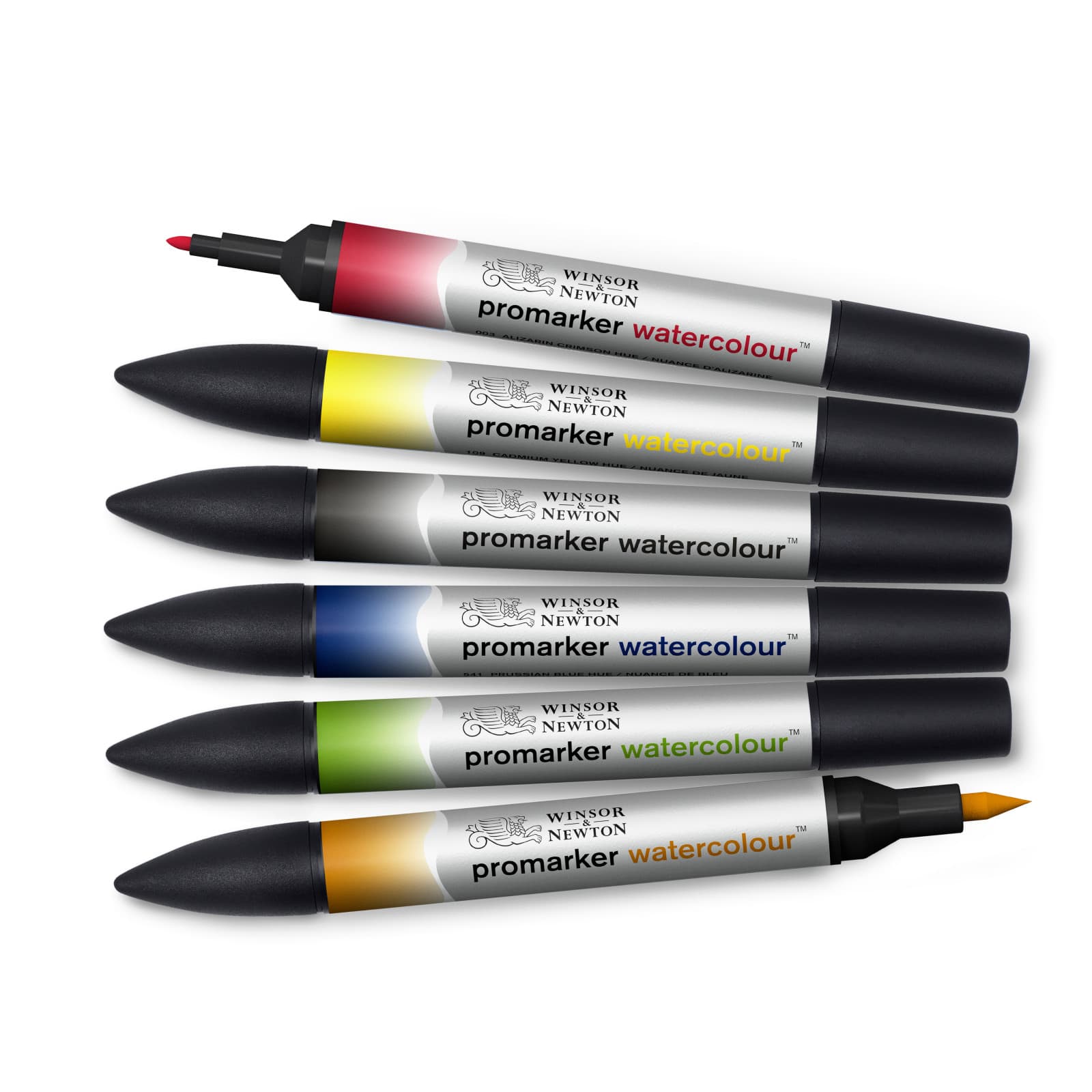 Winsor & Newton® ProMarker™ Basic Tones 6 Watercolor Marker Set