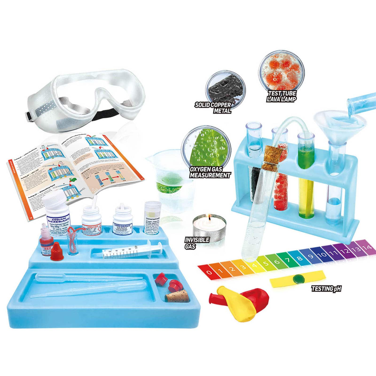 Learning Advantage&#x2122; Wild Environmental Science&#x2122; Test Tube Chemistry Lab Kit