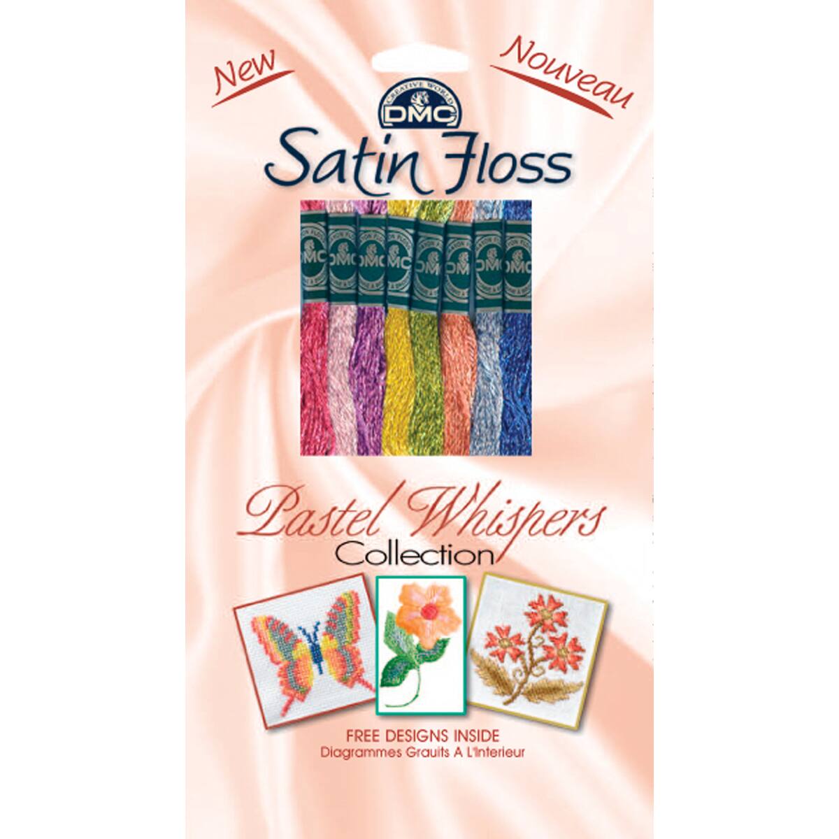 DMC® Pastel Whispers Floss, Satin Floss Collection, 8.7yd.
