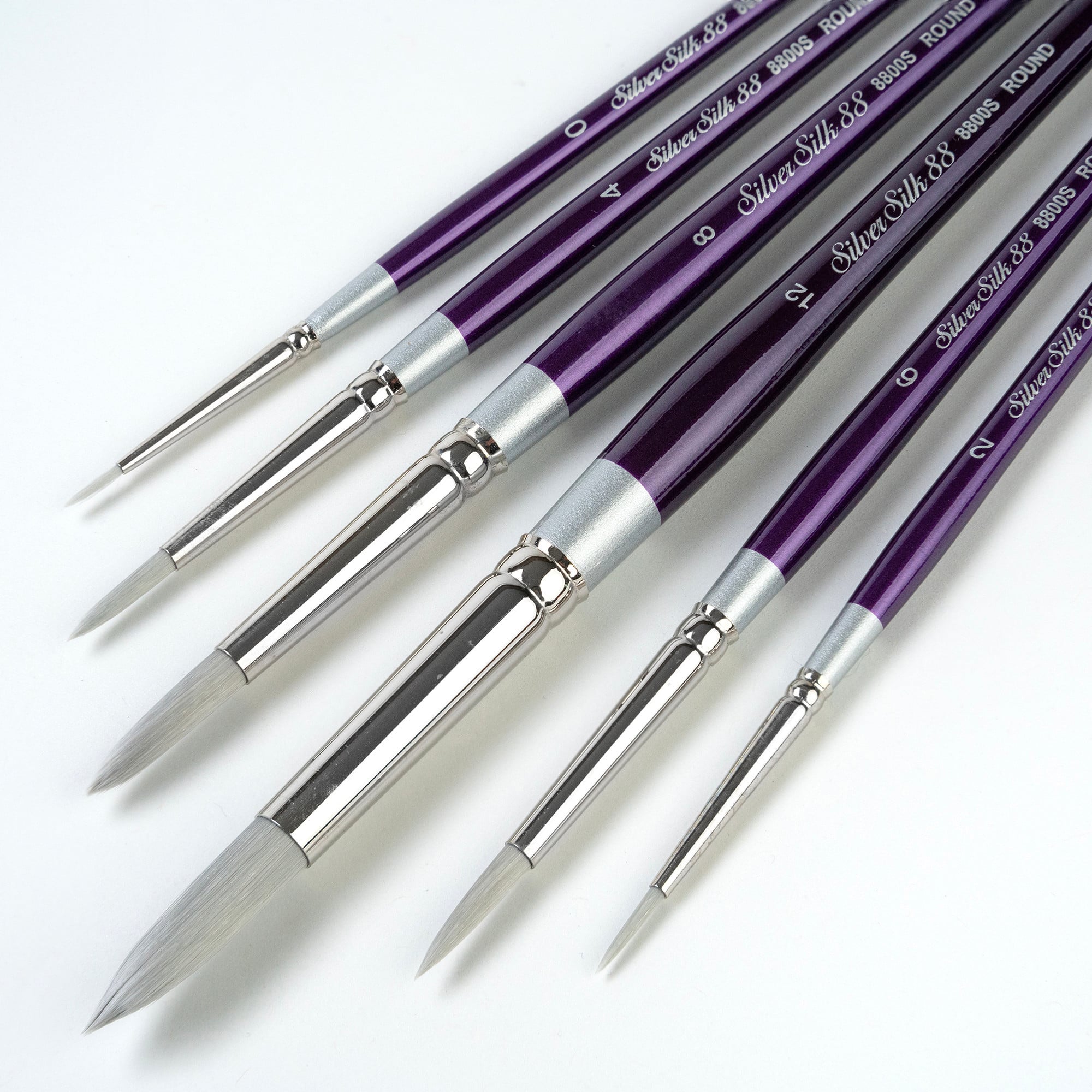 Silver Brush Limited Silver Silk 88® 5 Piece Round Brush Set