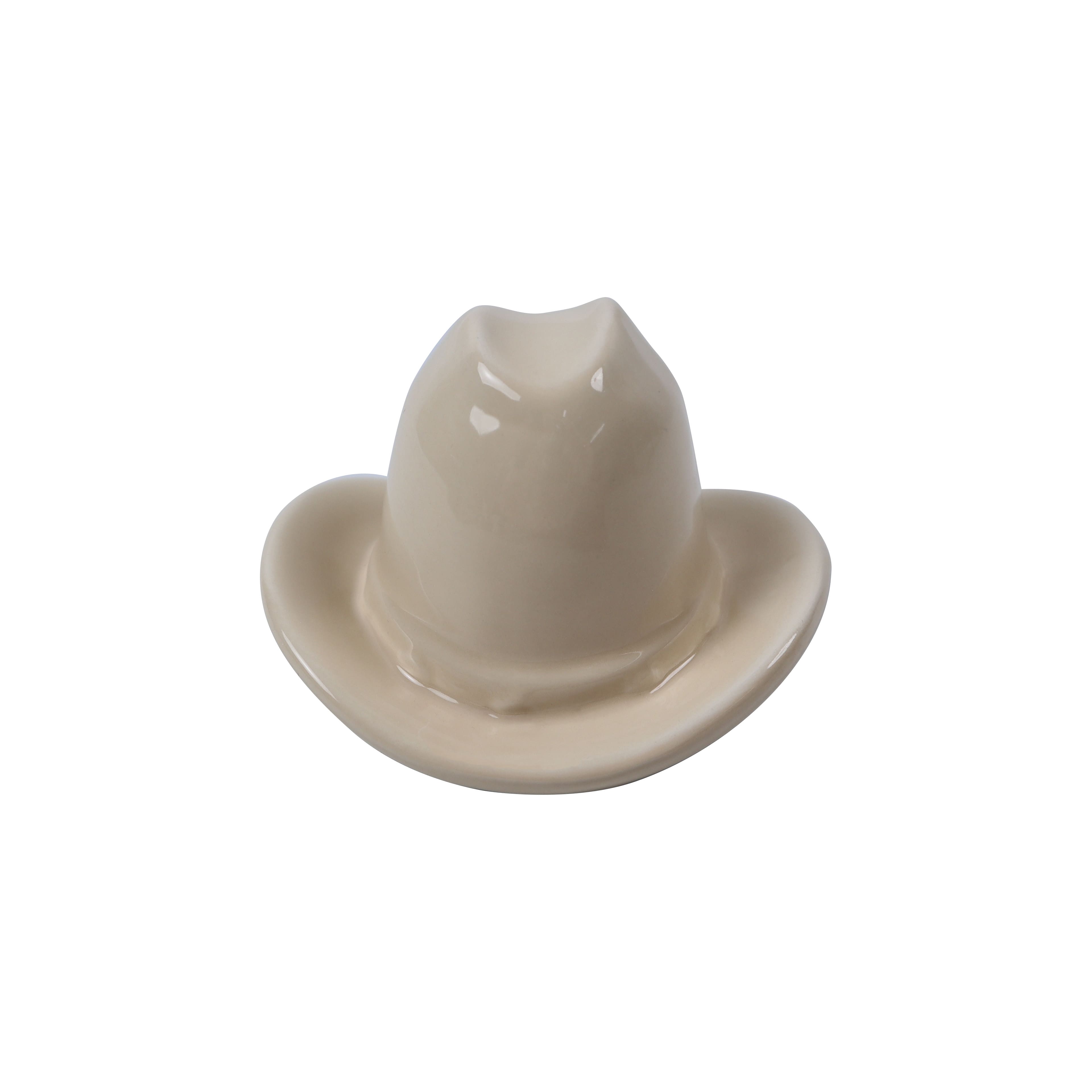 Assorted 4&#x22; Ceramic Hat Tabletop D&#xE9;cor by Ashland&#xAE;, 1pc.