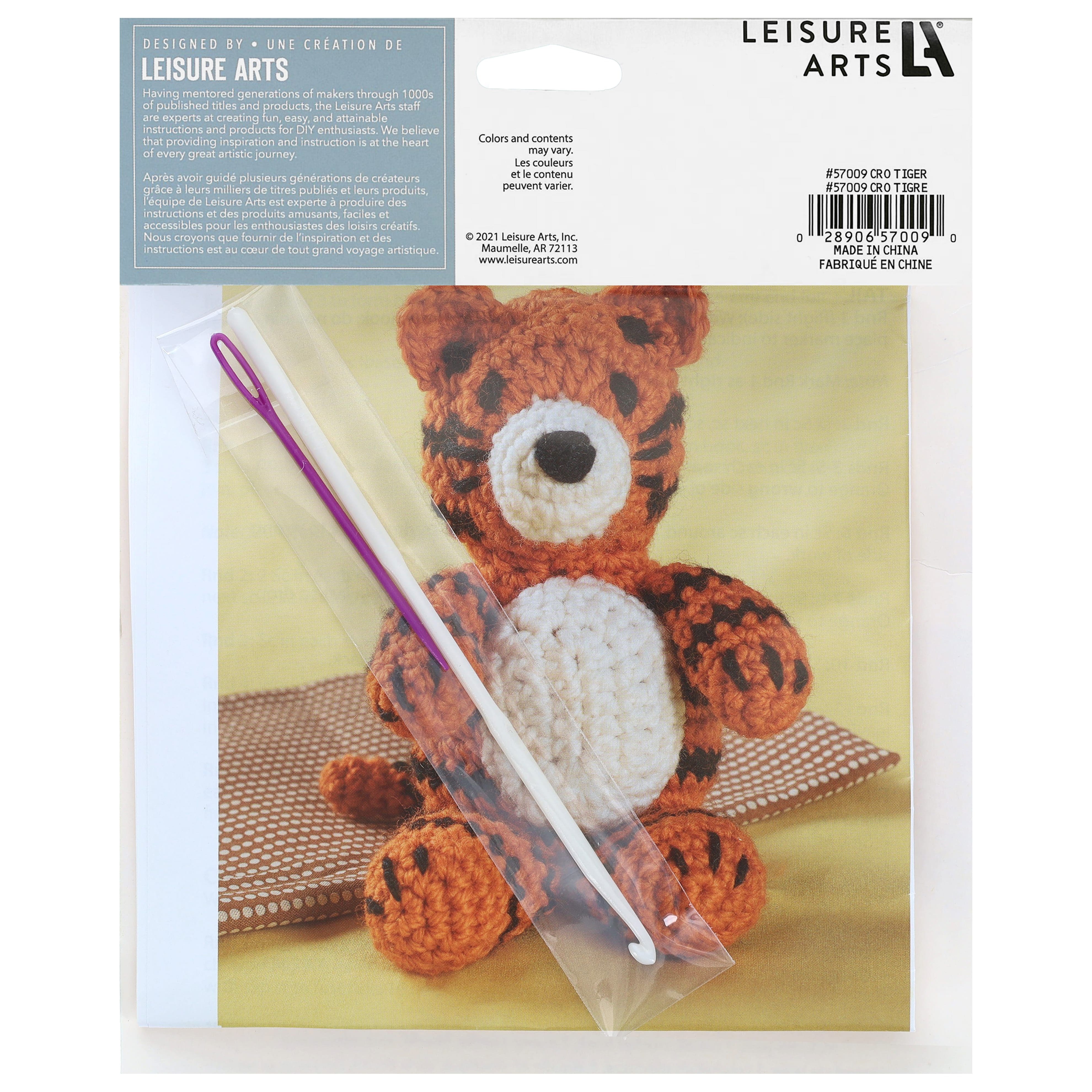 Leisure Arts&#xAE; Tiger Crochet Friend Kit