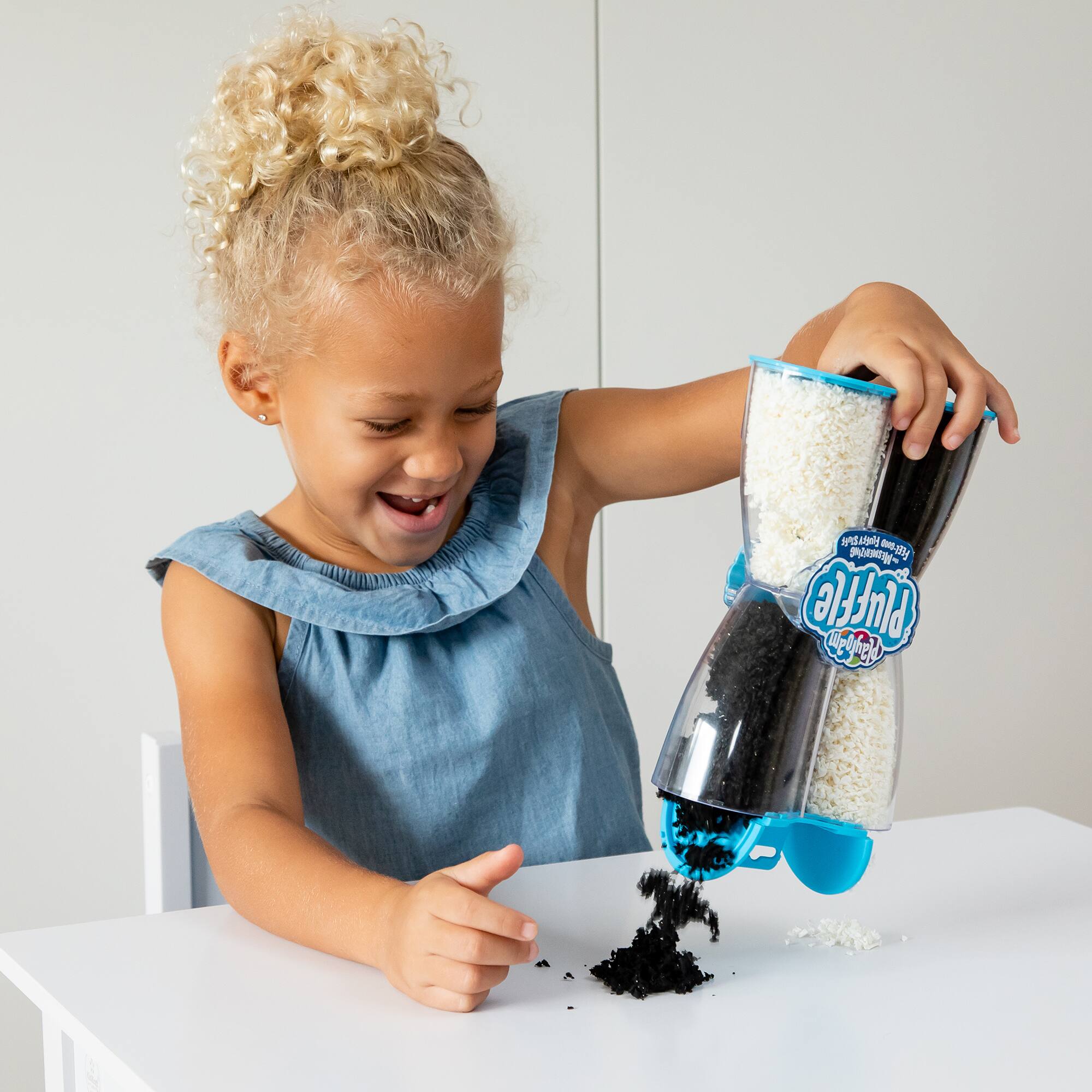 Educational Insights Pluffle Twist Black 'n White Playfoam